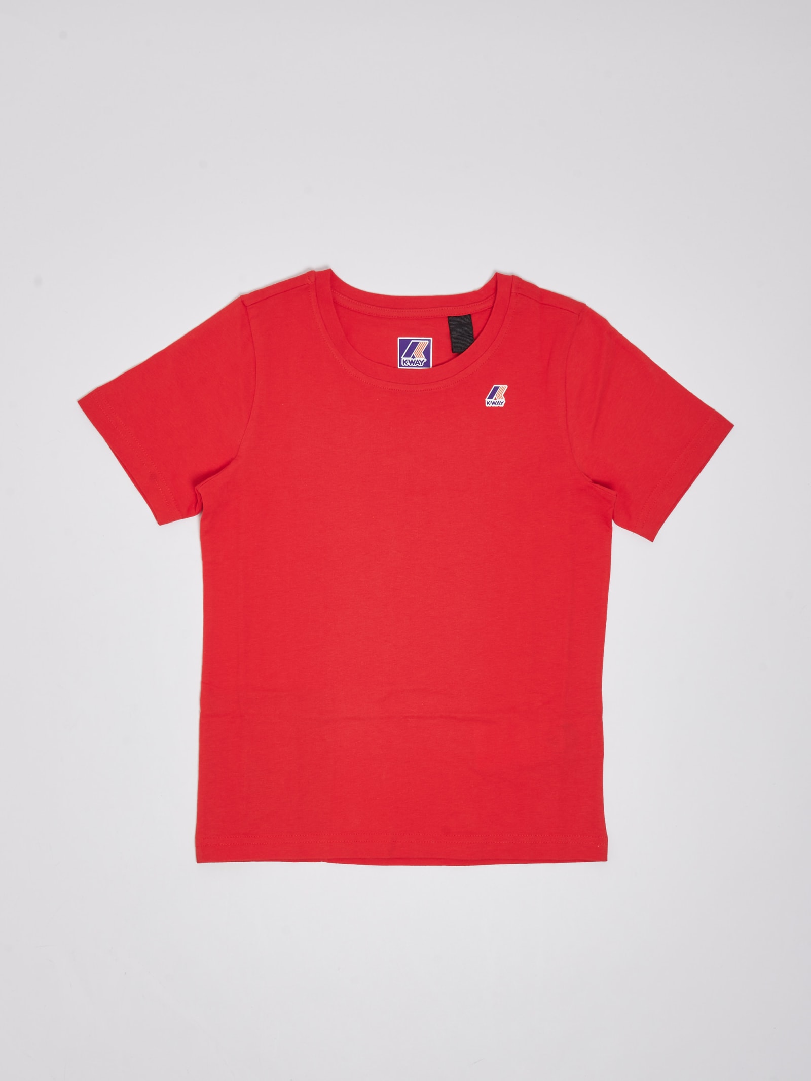 Shop K-way Edouard T-shirt In Rosso