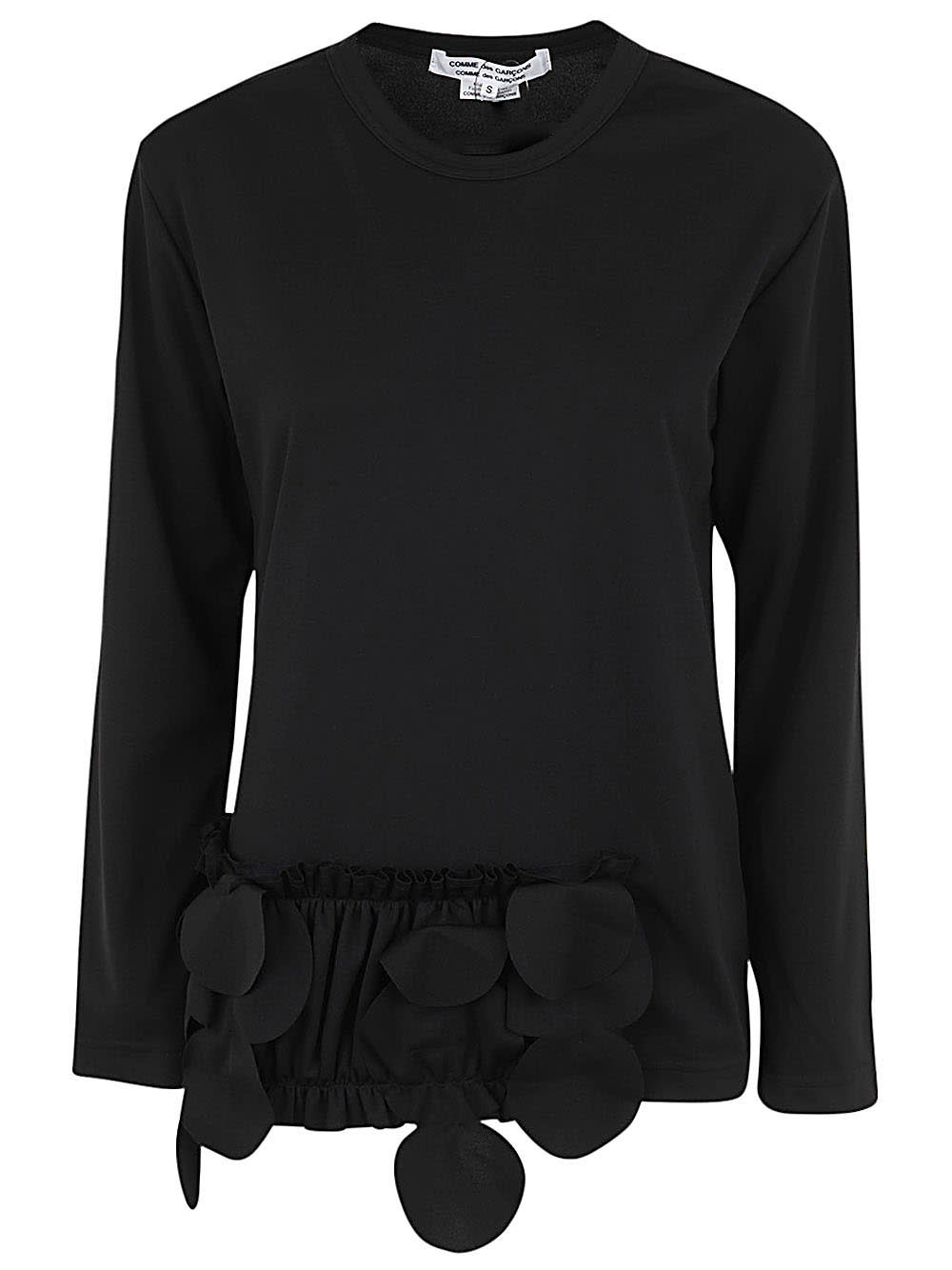 Shop Comme Des Garçons Comme Des Garçons Ladies` T-shrt In Black