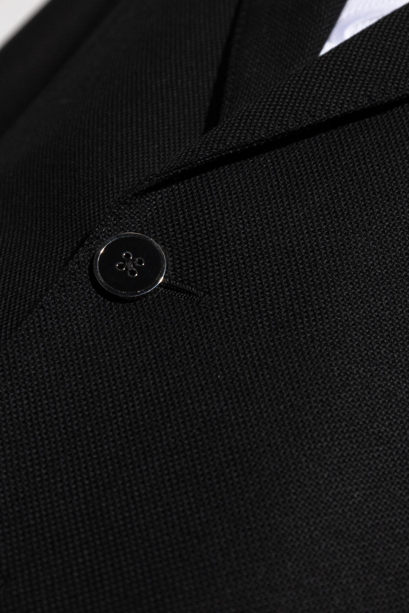 Dolce & Gabbana Wool Blazer In Nero