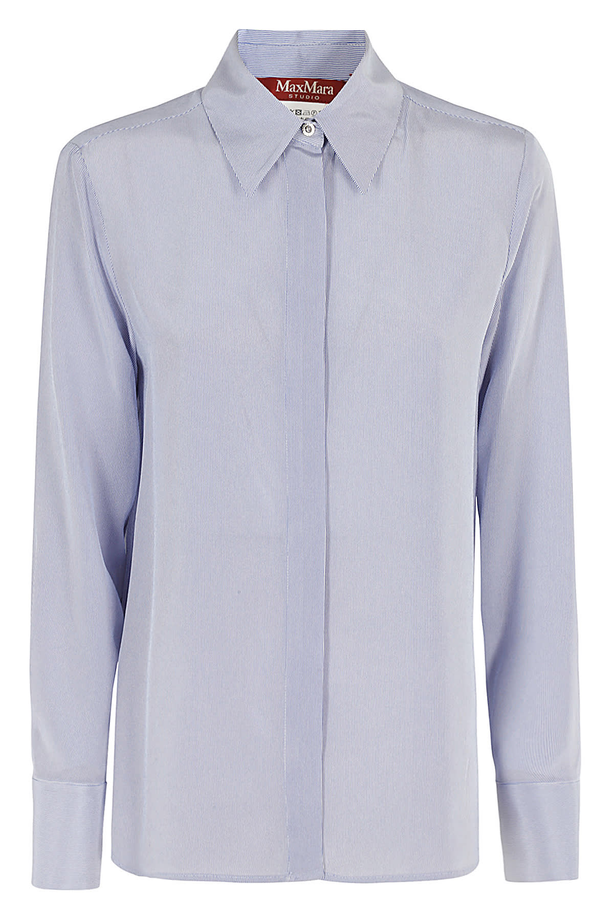 Shop Max Mara Pagine In Cornflower Blue