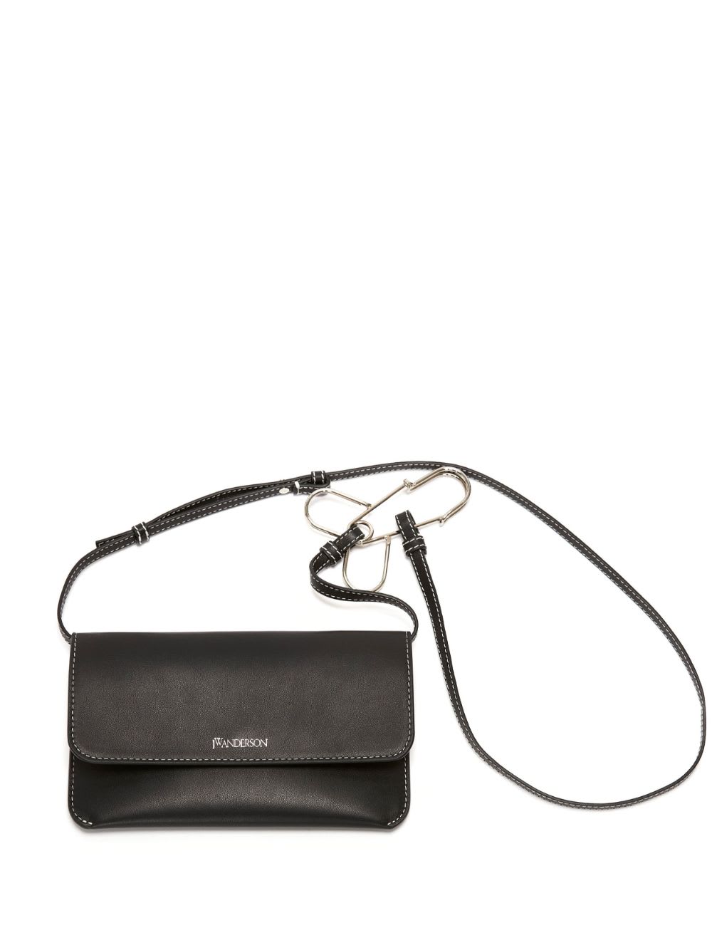 Shop Jw Anderson Penis Pin Phone Pouch In Black