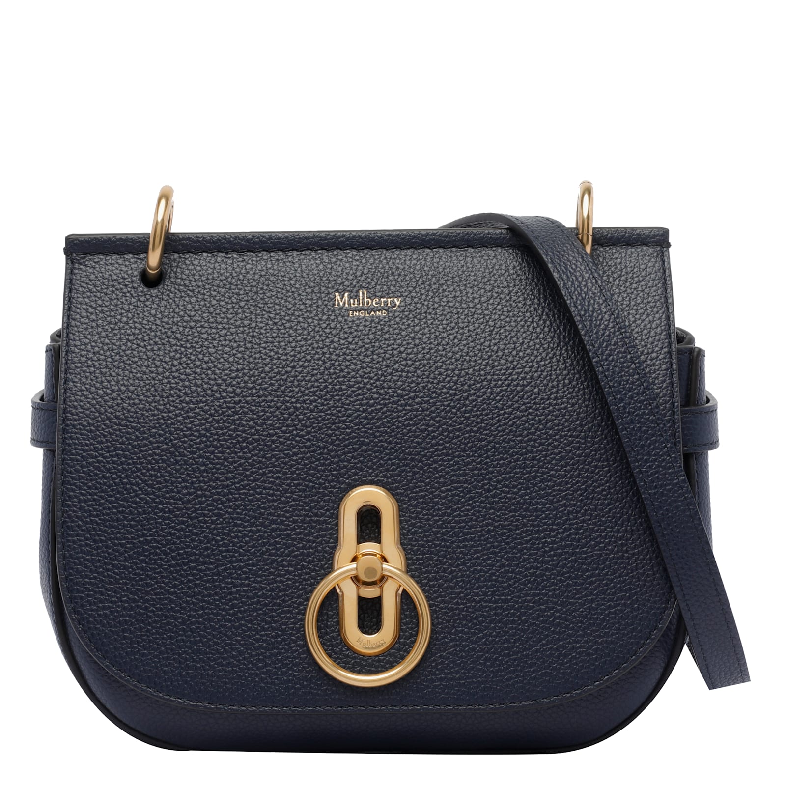 Mulberry Small Leather Amberley Cross-body Bag In Black