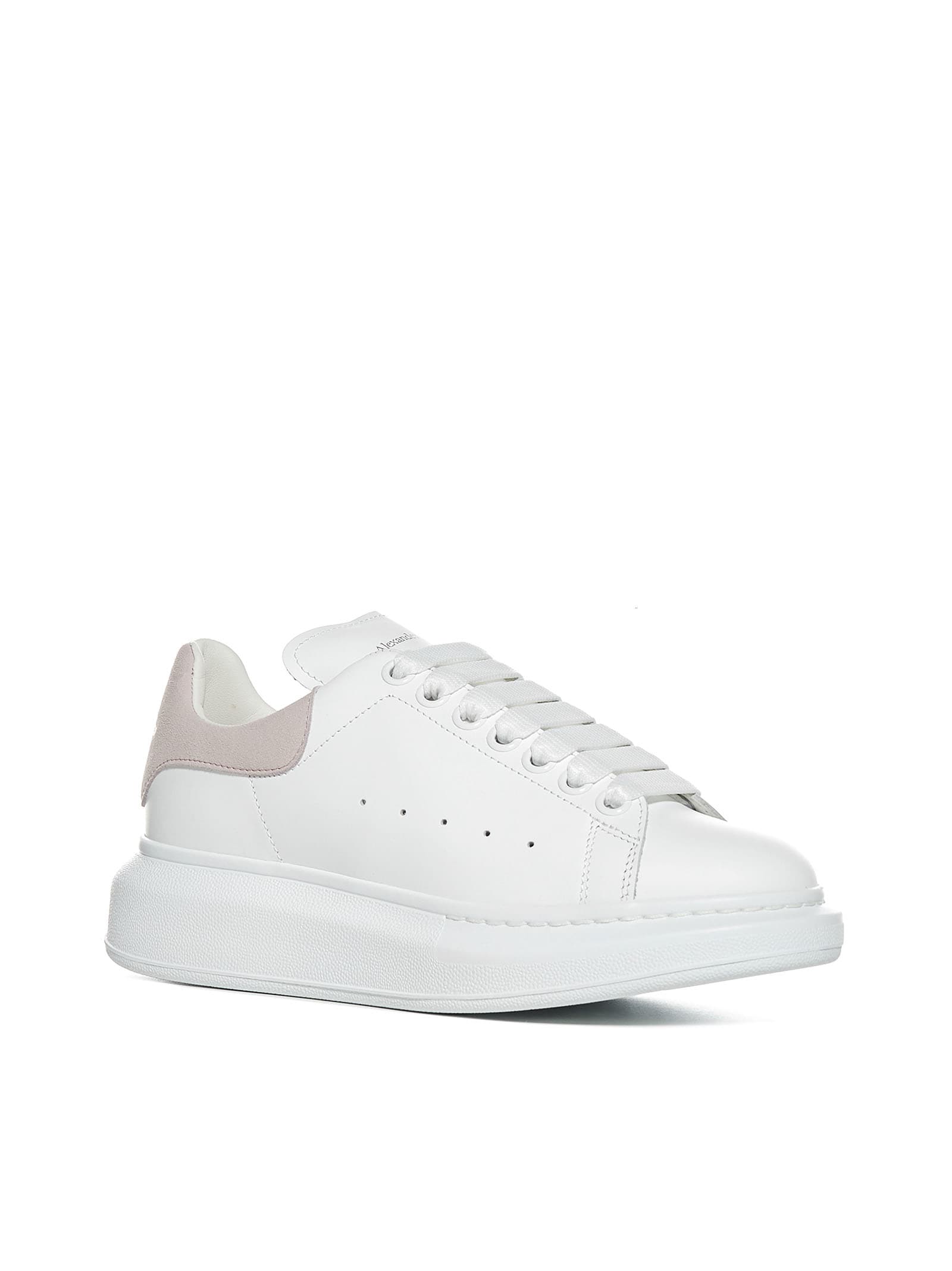 Shop Alexander Mcqueen Oversized Sneakers In White