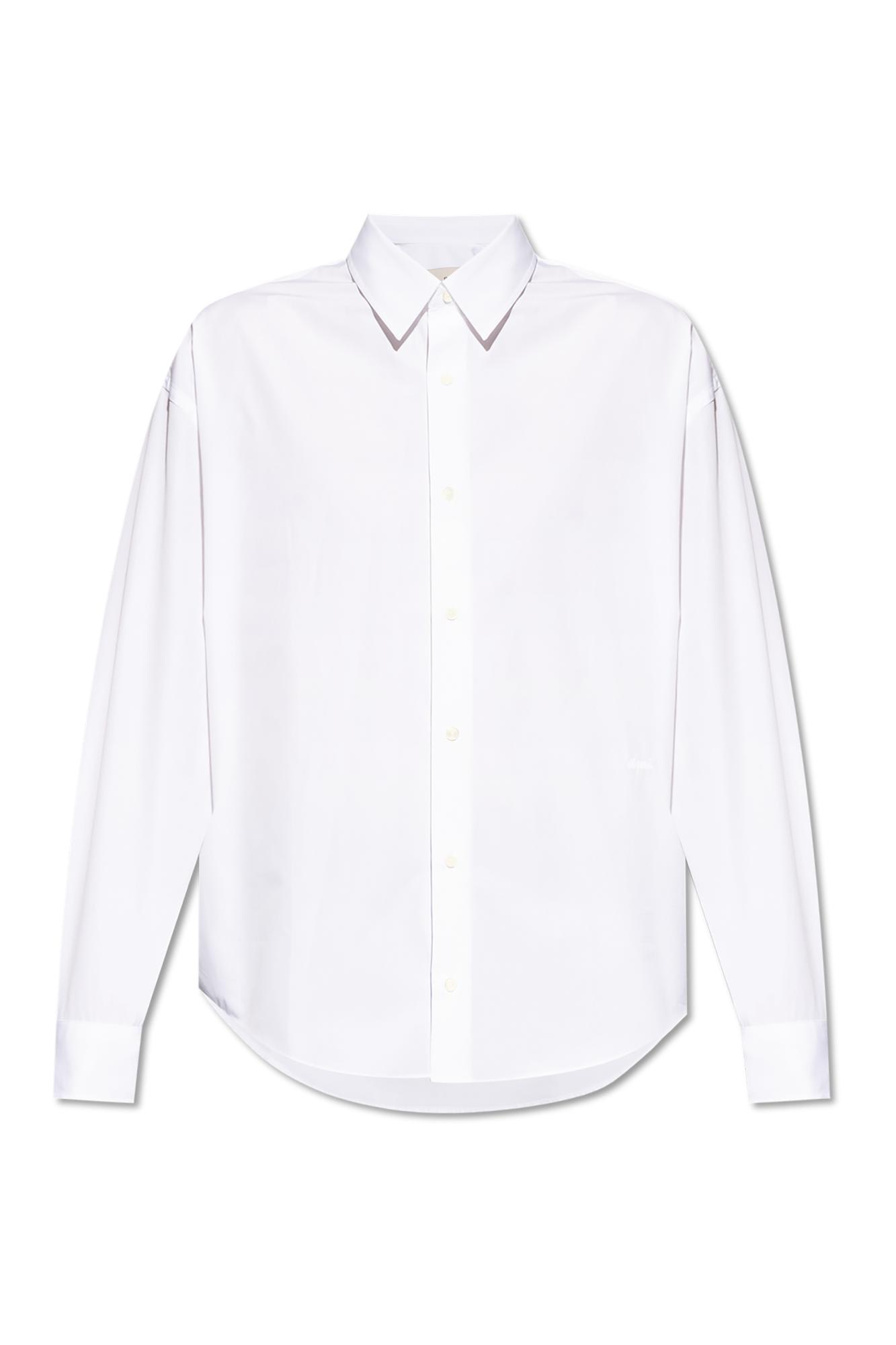 AMI ALEXANDRE MATTIUSSI AMI ALEXANDRE MATTIUSSI COTTON SHIRT 