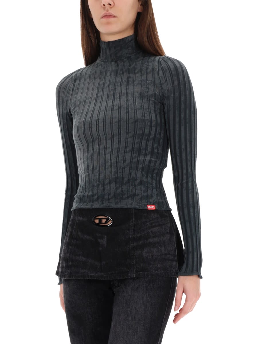 Diesel Top T-clawa-pdp In Gray