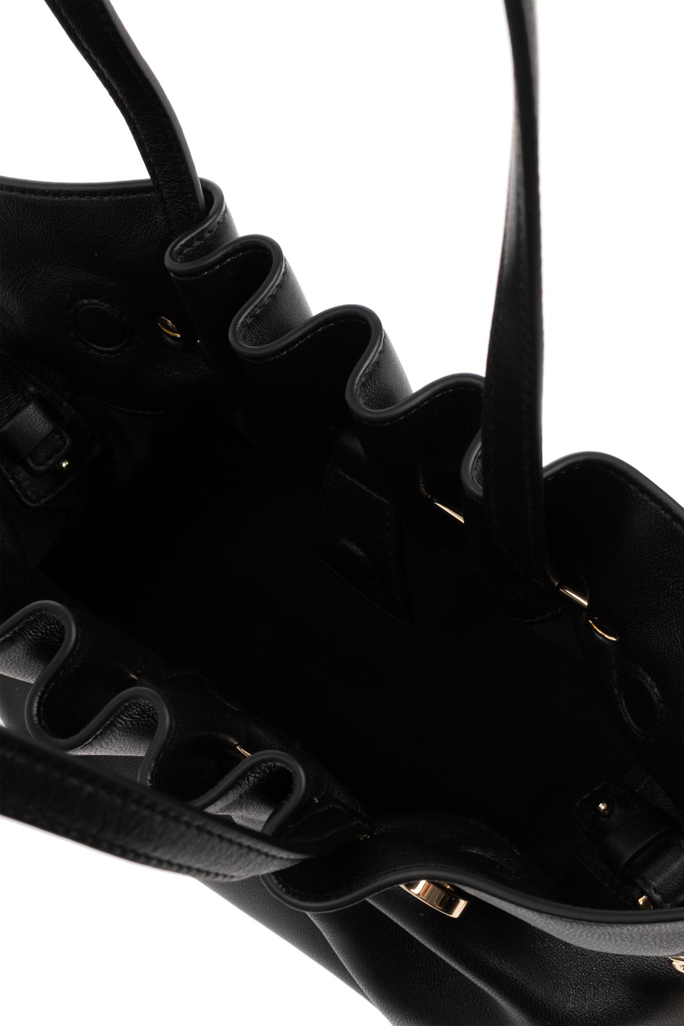 Ferragamo Shoulder Bag Pierc Small In Black