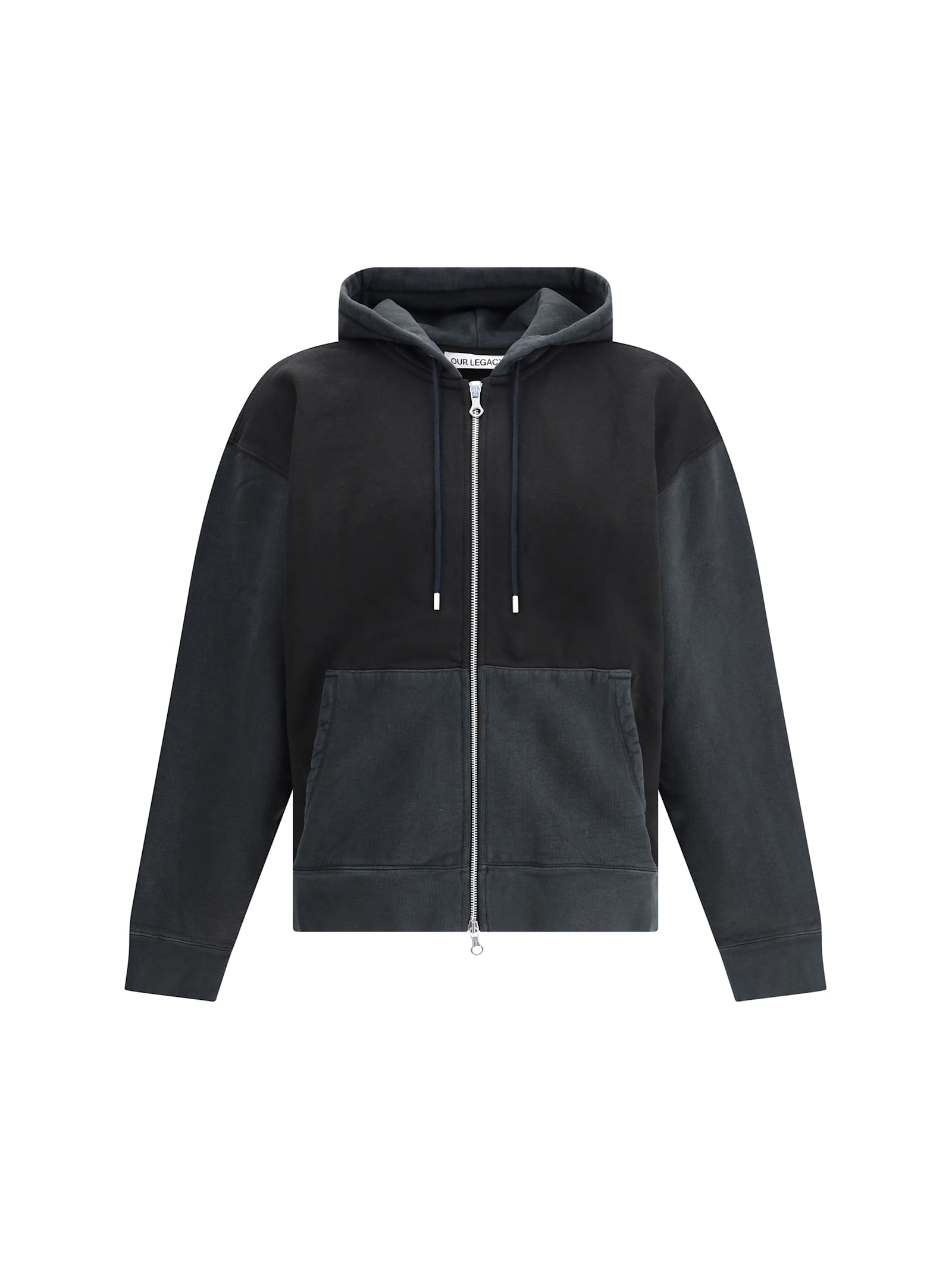 Our Legacy Rascal Zip-front Hooded Sweatshirt In Multi