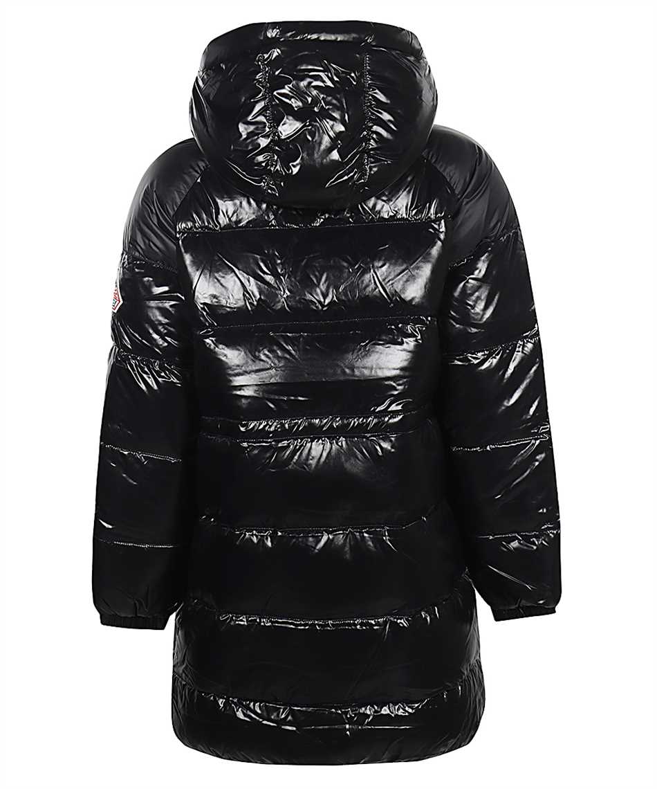 Pyrenex Hooded Full-zip Down Jacket In Black