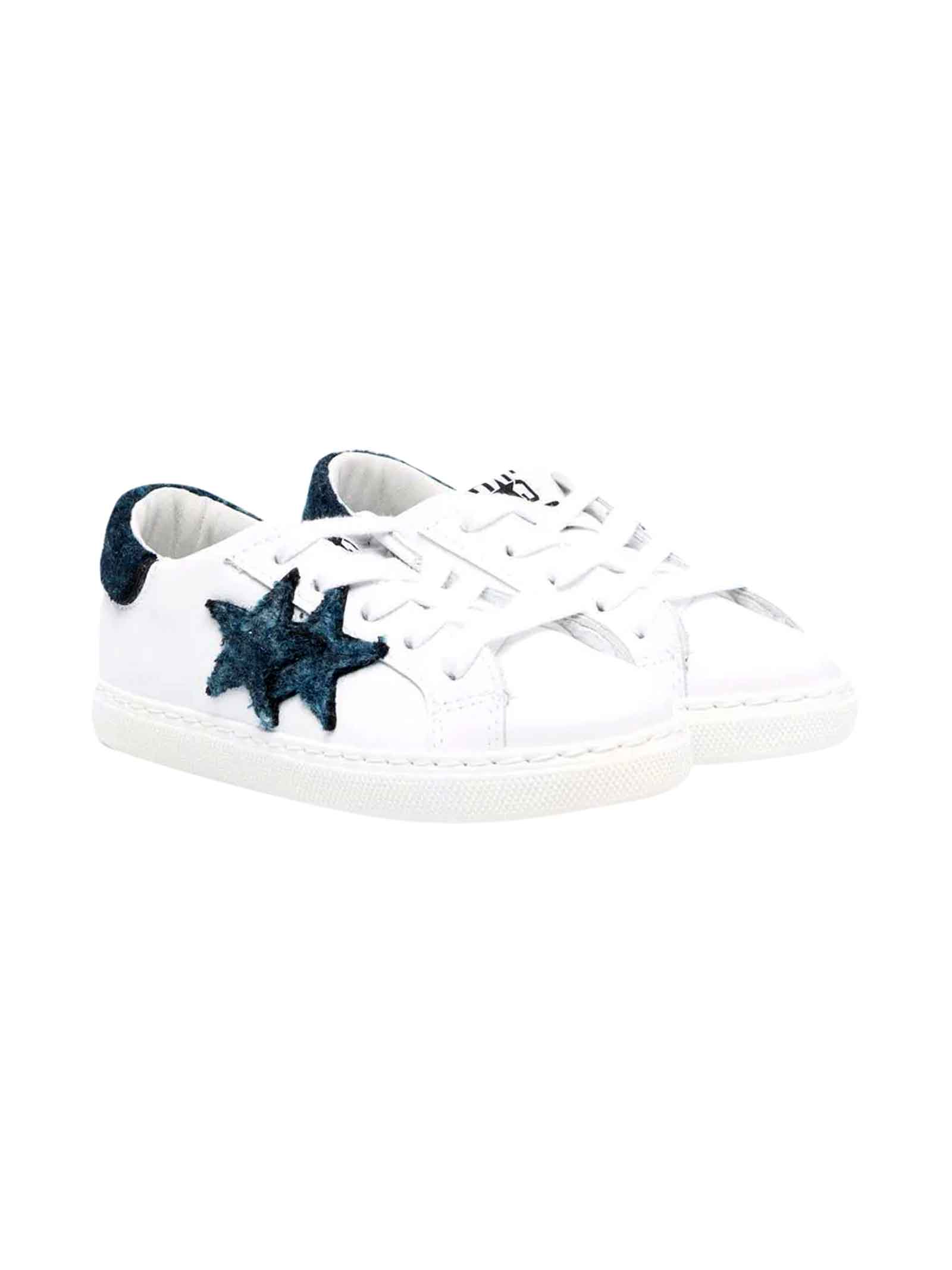 2Star White Sneakers