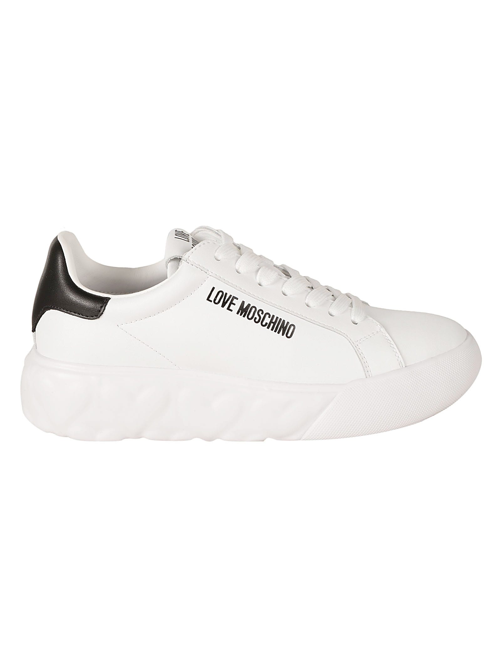 Shop Love Moschino Heart 45 Sneakers In Fantasy Color