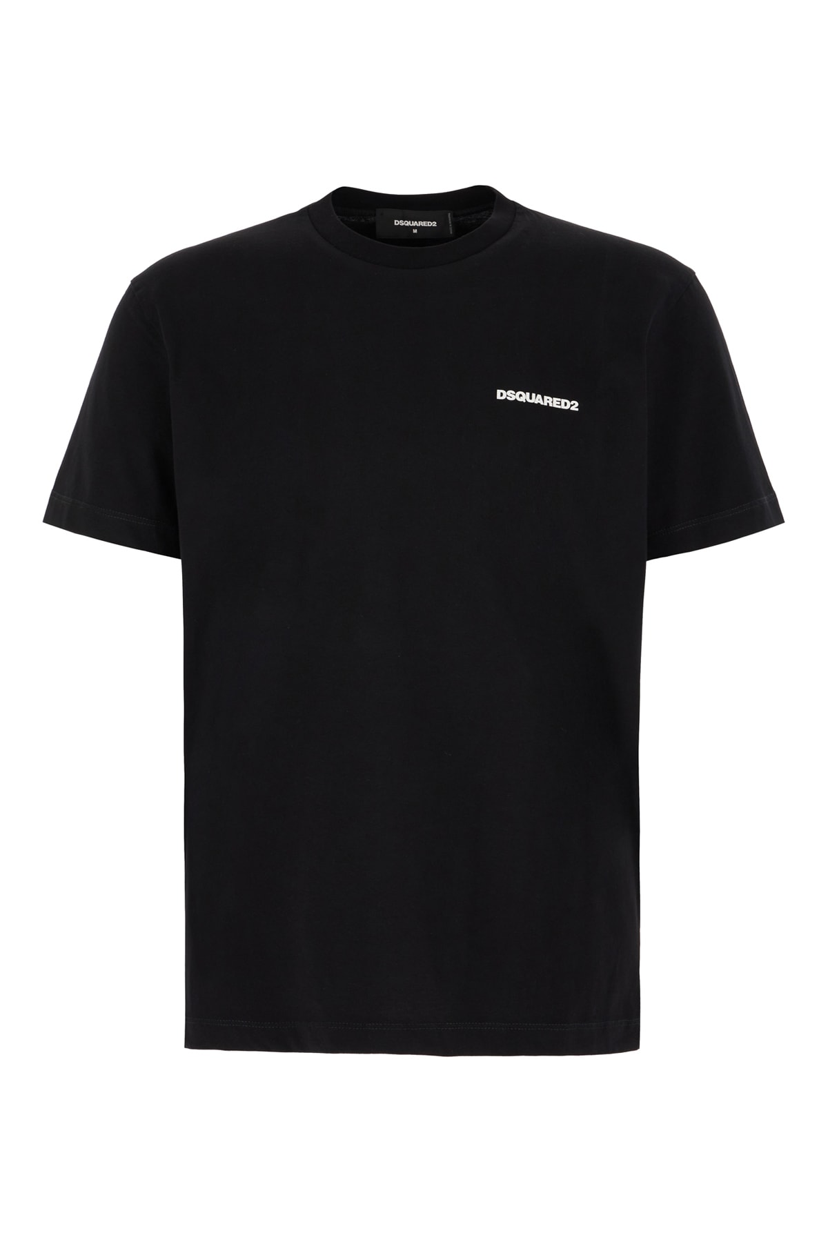 Dsquared2 Black Cotton T-shirt