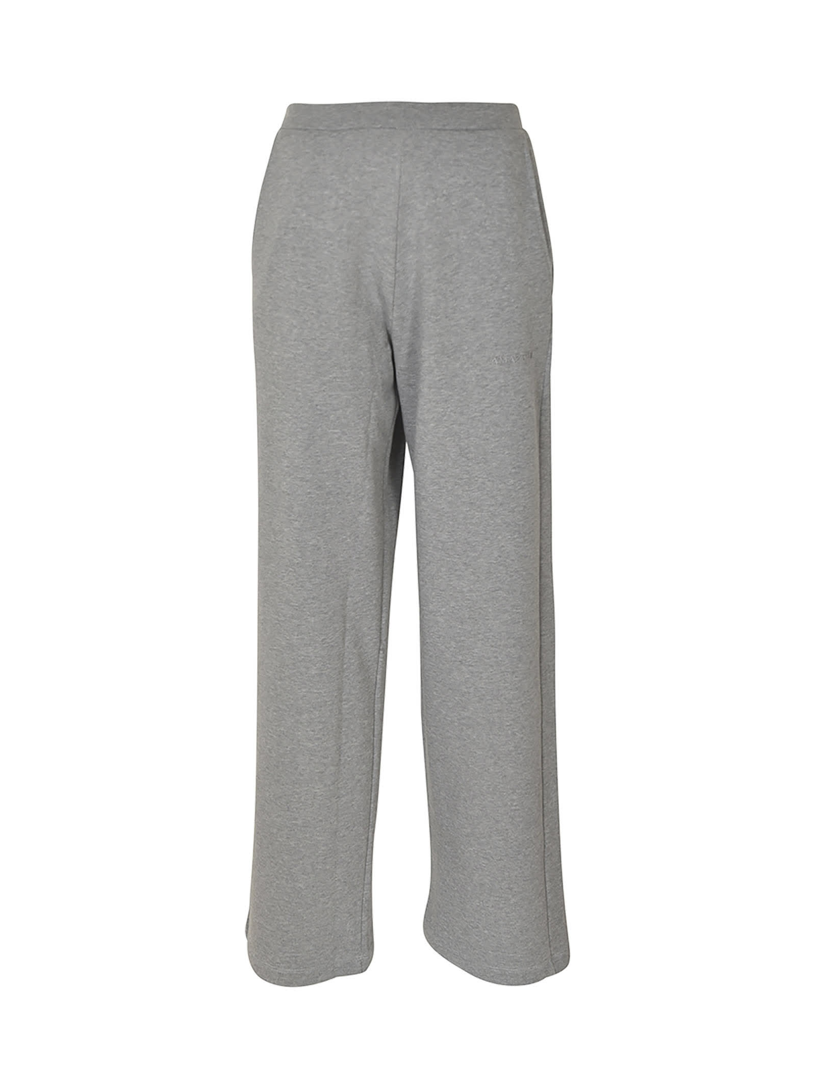 Elastic Waist Plain Track Pants