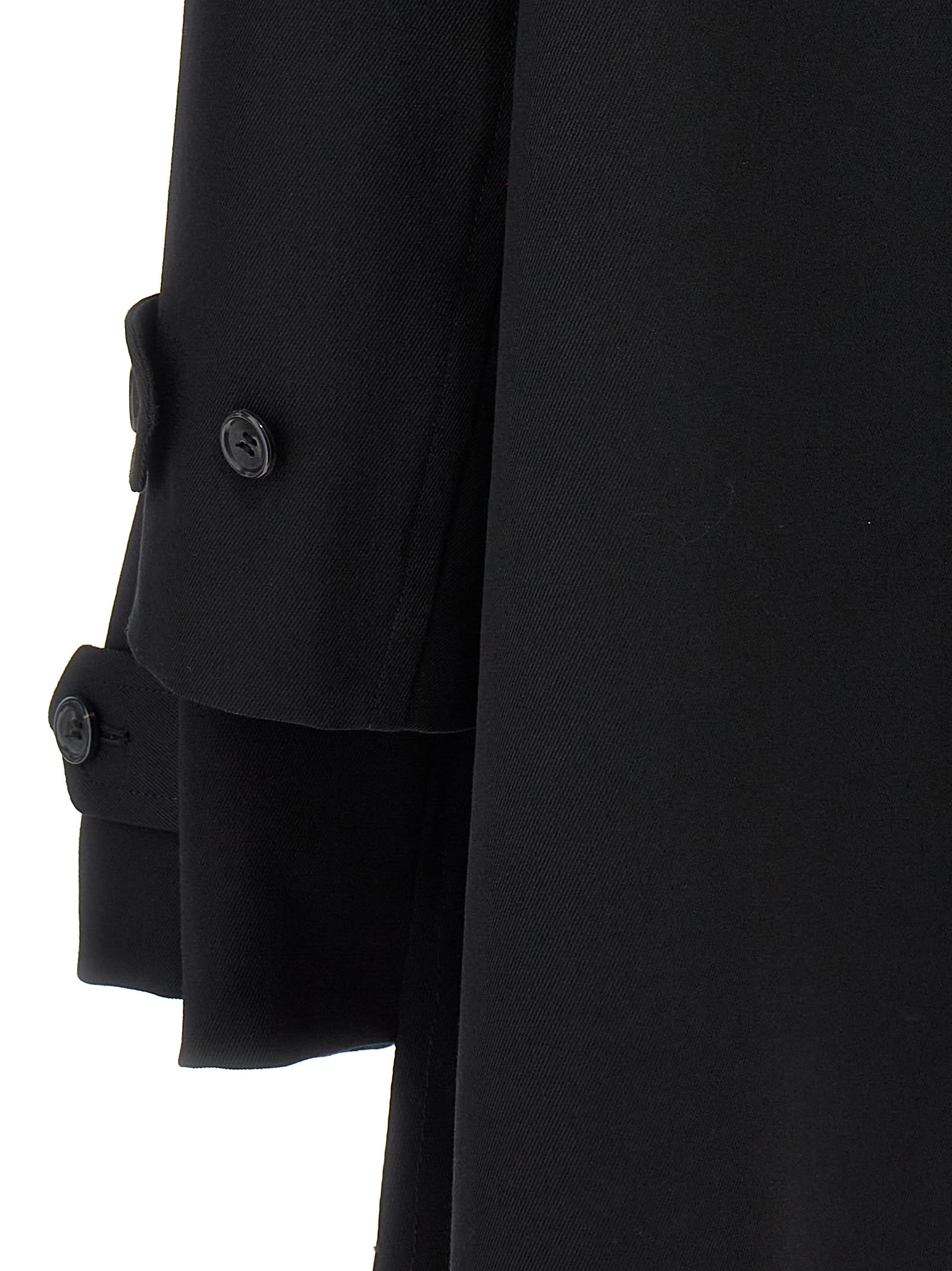 COMME DES GARÇONS DOUBLE-BREASTED COAT 4 SLEEVES 