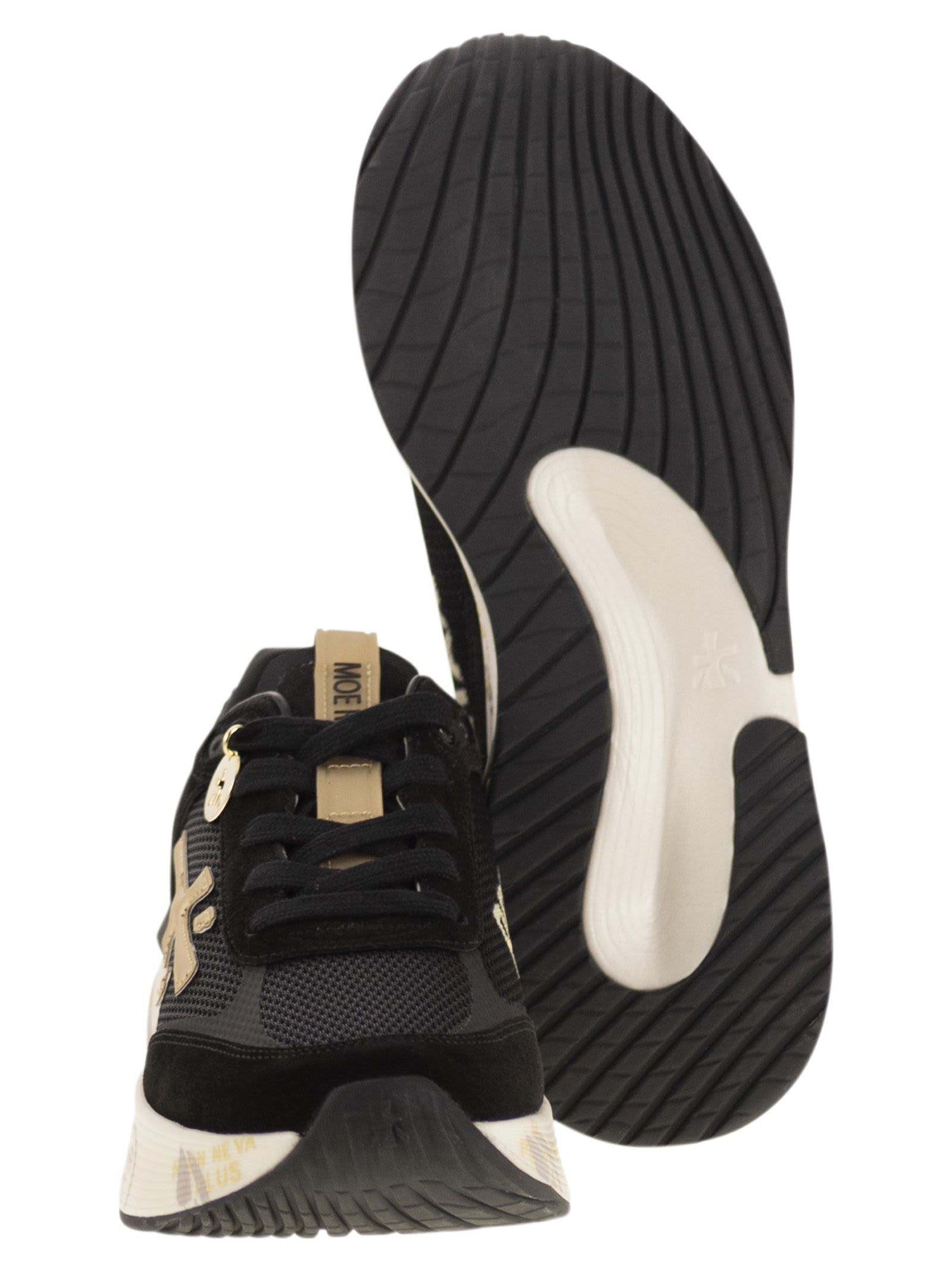 Premiata Moerund 7799 Sneaker In Black