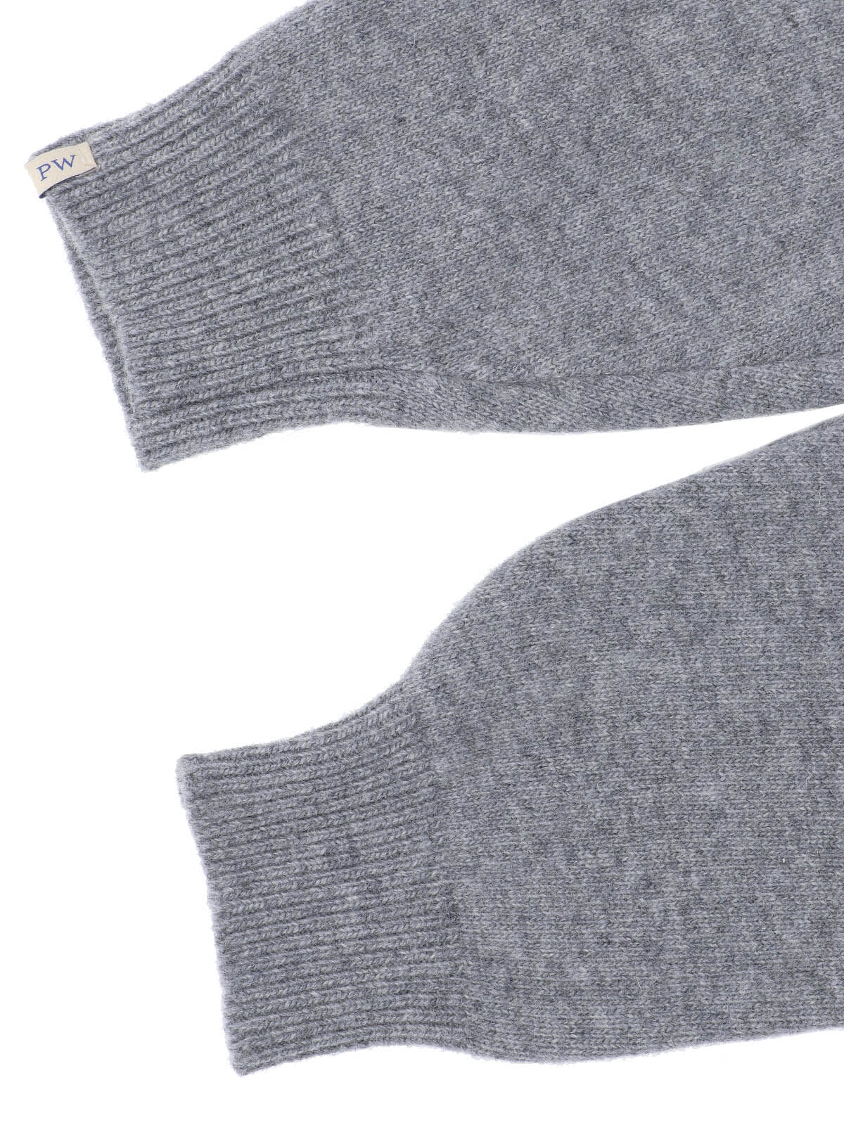 Paloma Wool Scarf With Moix Cuffs In Gray