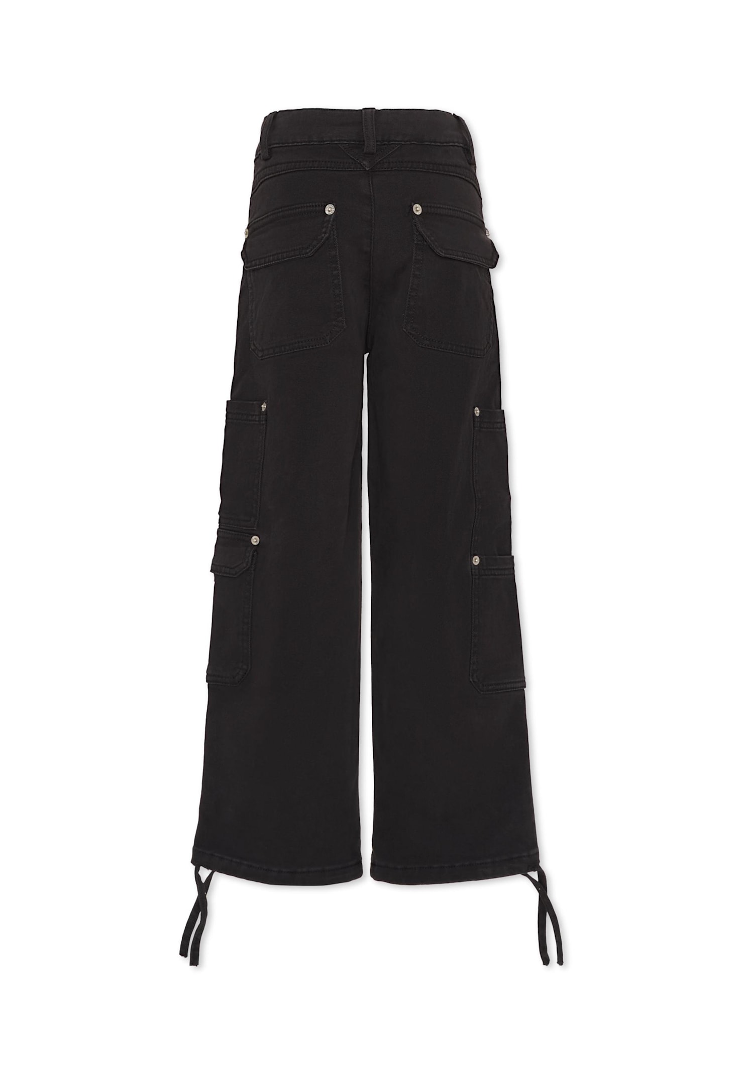 Msgm Cargo Pants In Black