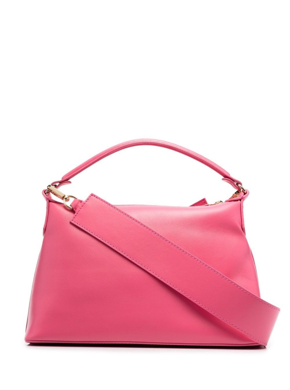 Liu-Jo Liu Jo Leonie Hanne Womans Hobo Pink Leather Small Handbag