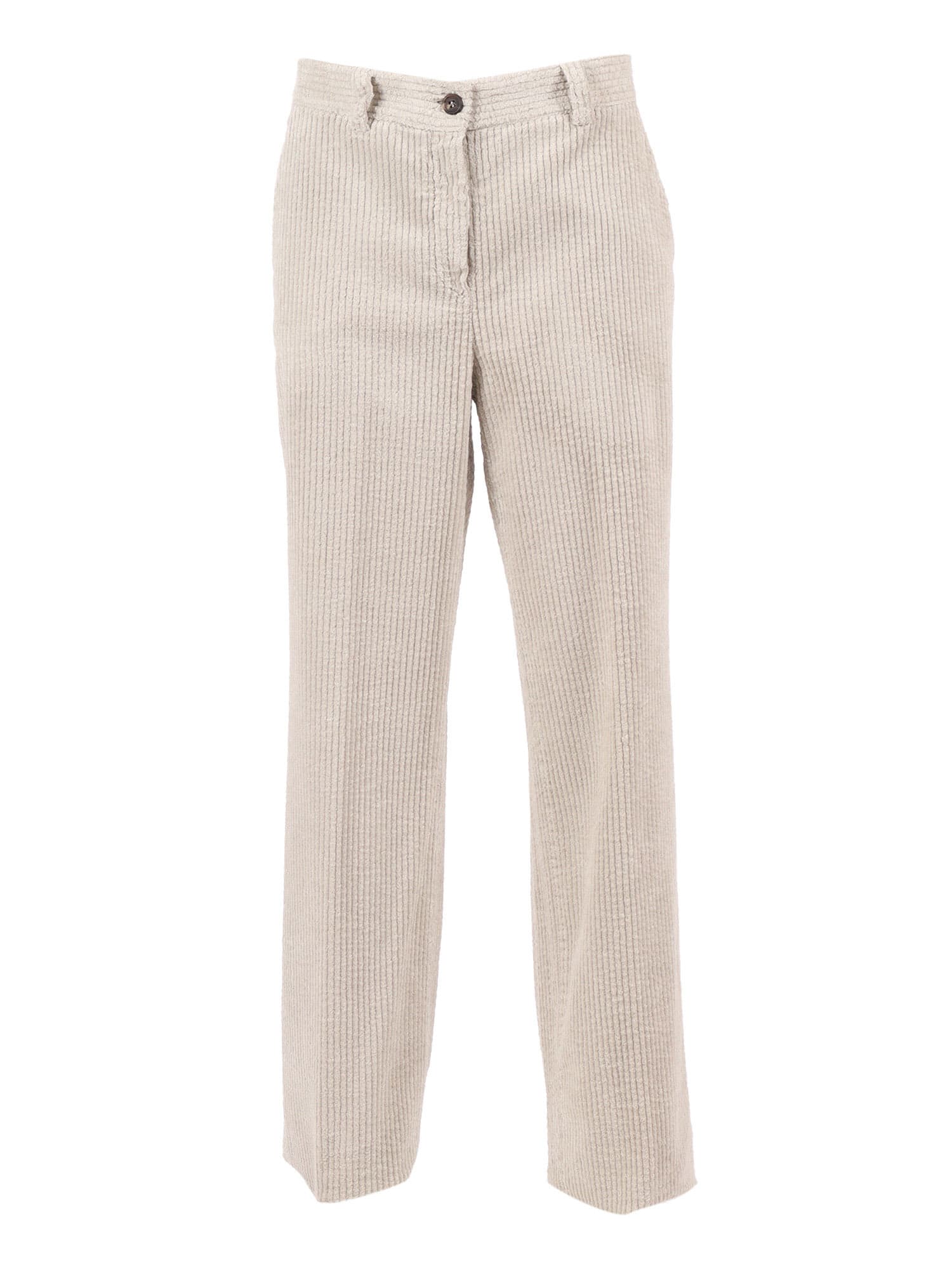 Antonelli Belt Loop Casual Pants In Neutral