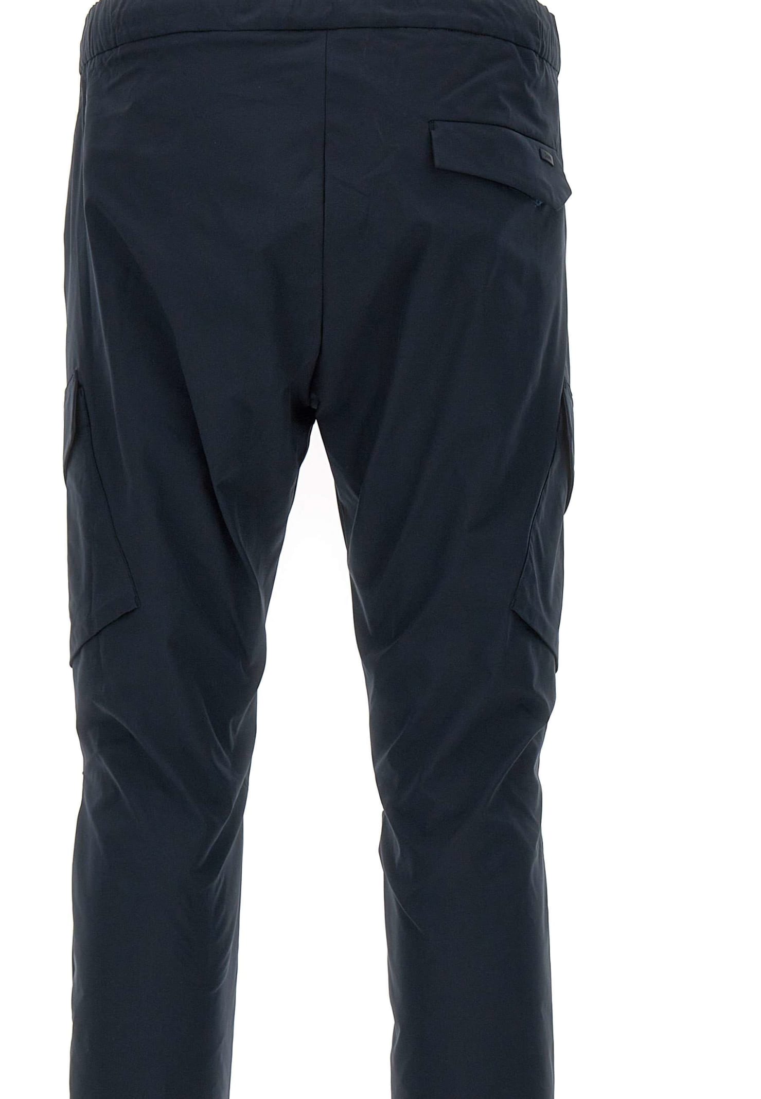 Shop Herno Laminar Trousers  In Blue