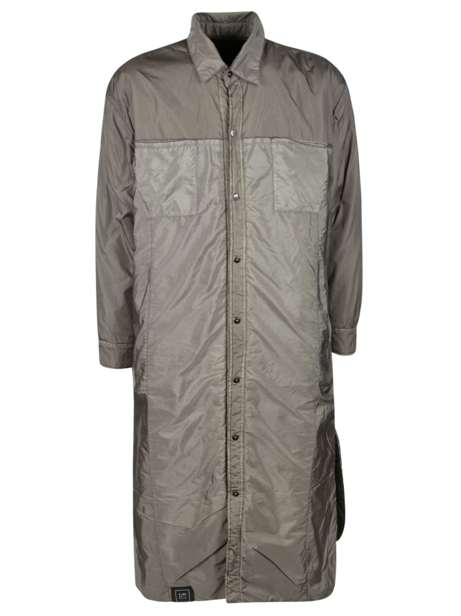 Kimonorain Buttoned Raincoat