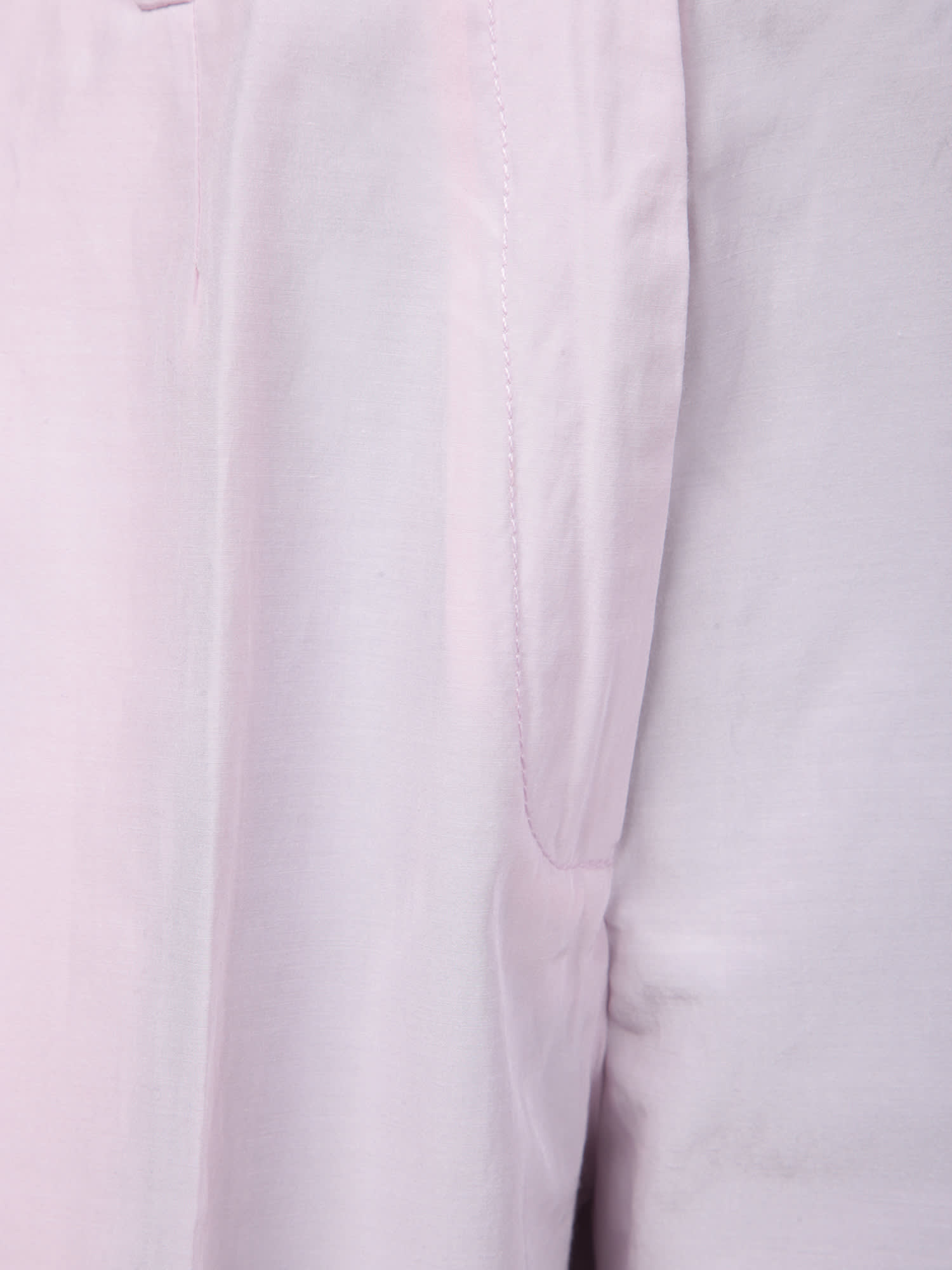 Shop Forte Forte Pink Taffeta Chino Pants