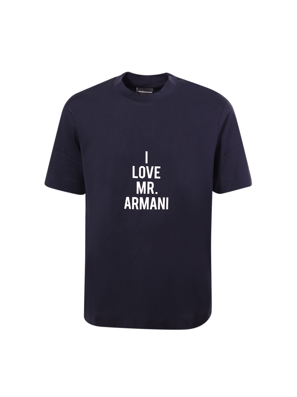 Shop Emporio Armani T-shirt  In Blue