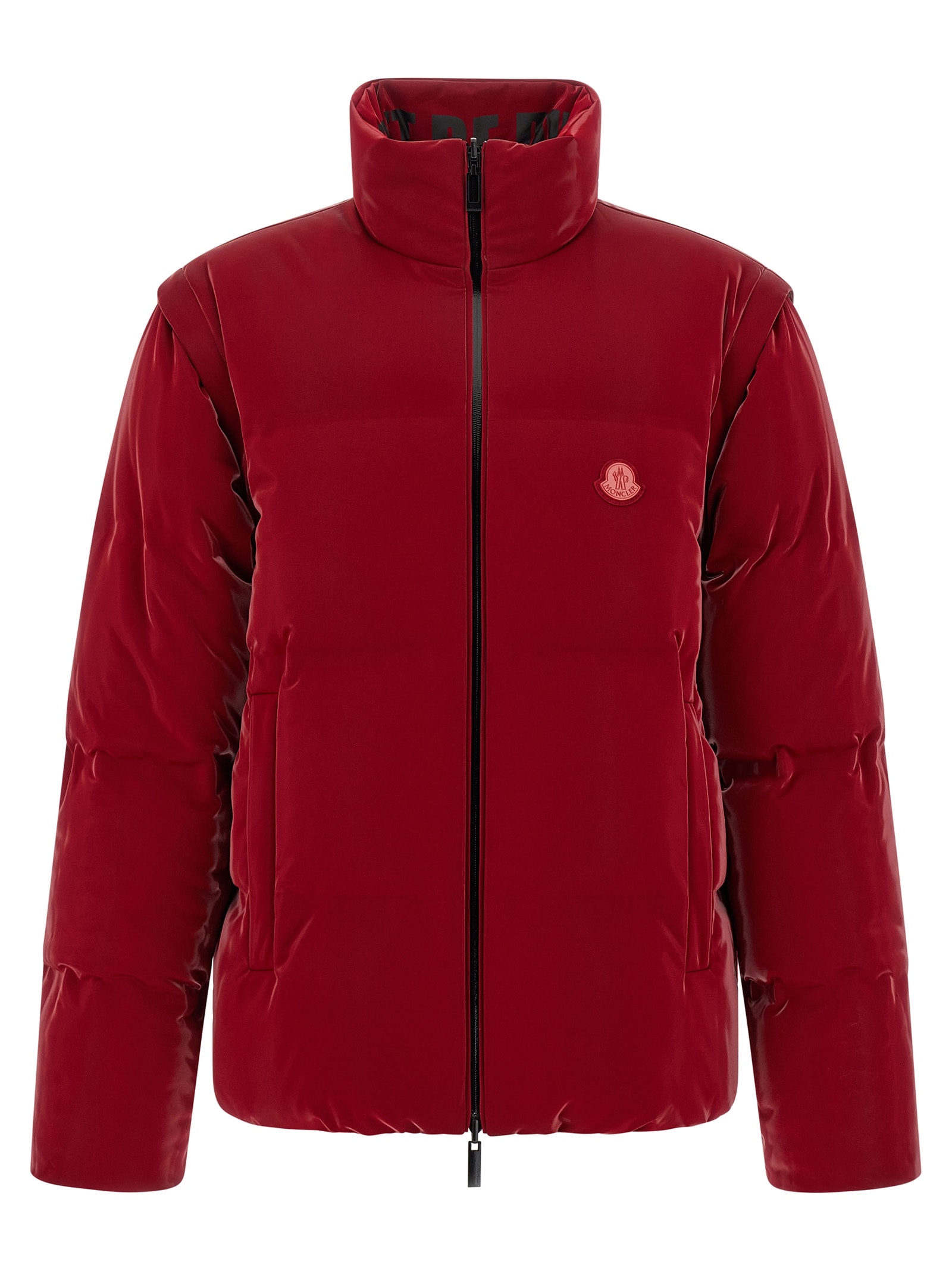Moncler Genius Moncler X Asap Rocky Throttle Down Jacket In Red
