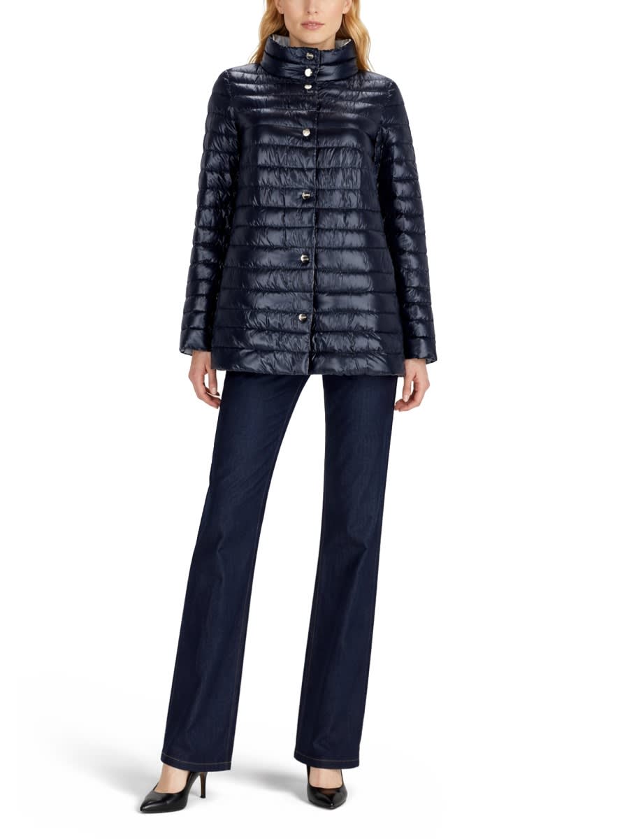 Herno Padded Jacket In Blue