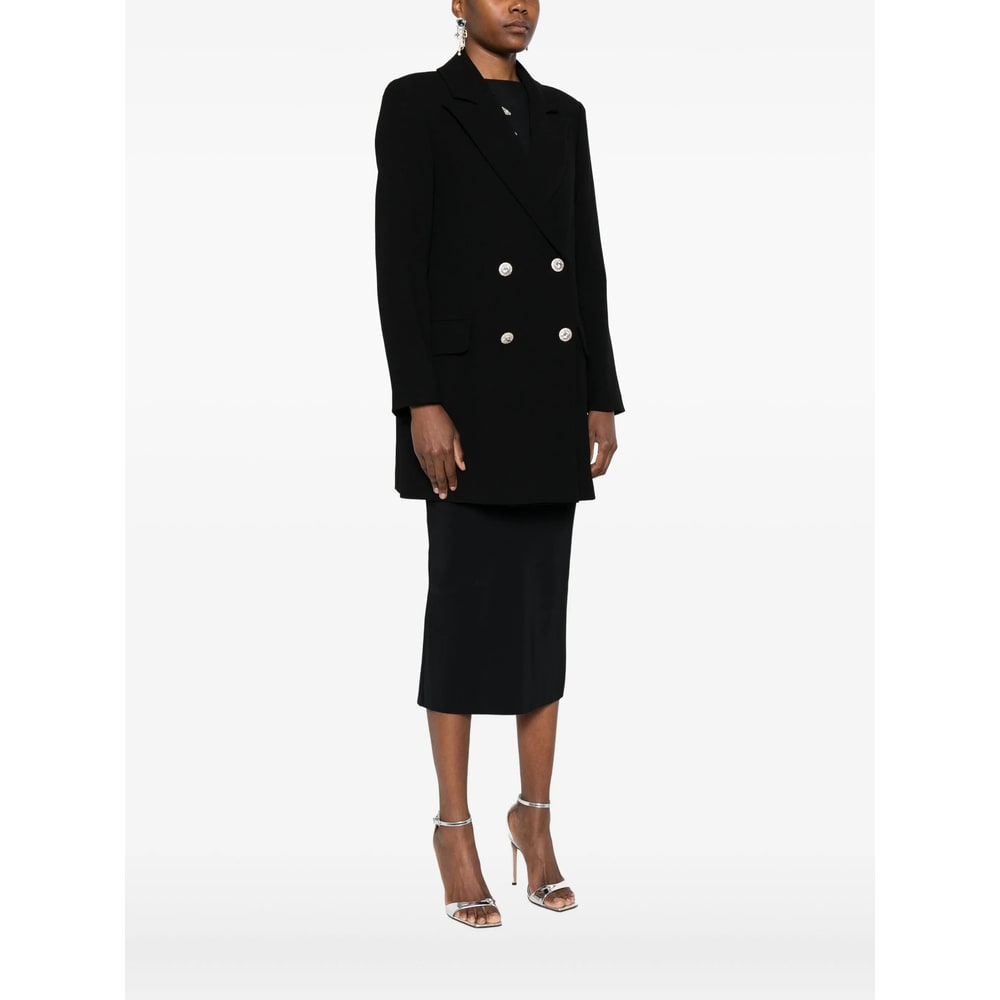 La Petit Robe Di Chiara Boni Coat In Black