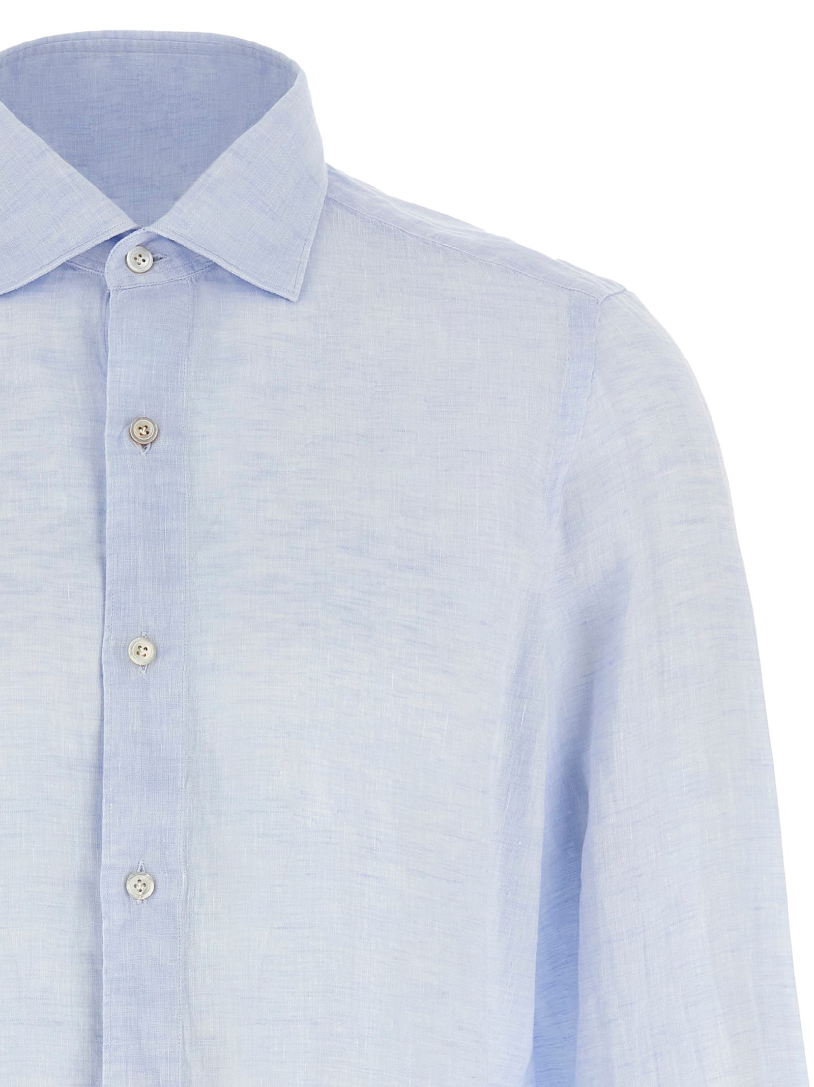 Finamore 1925 Finamore 'gaeta' Shirt In Blue