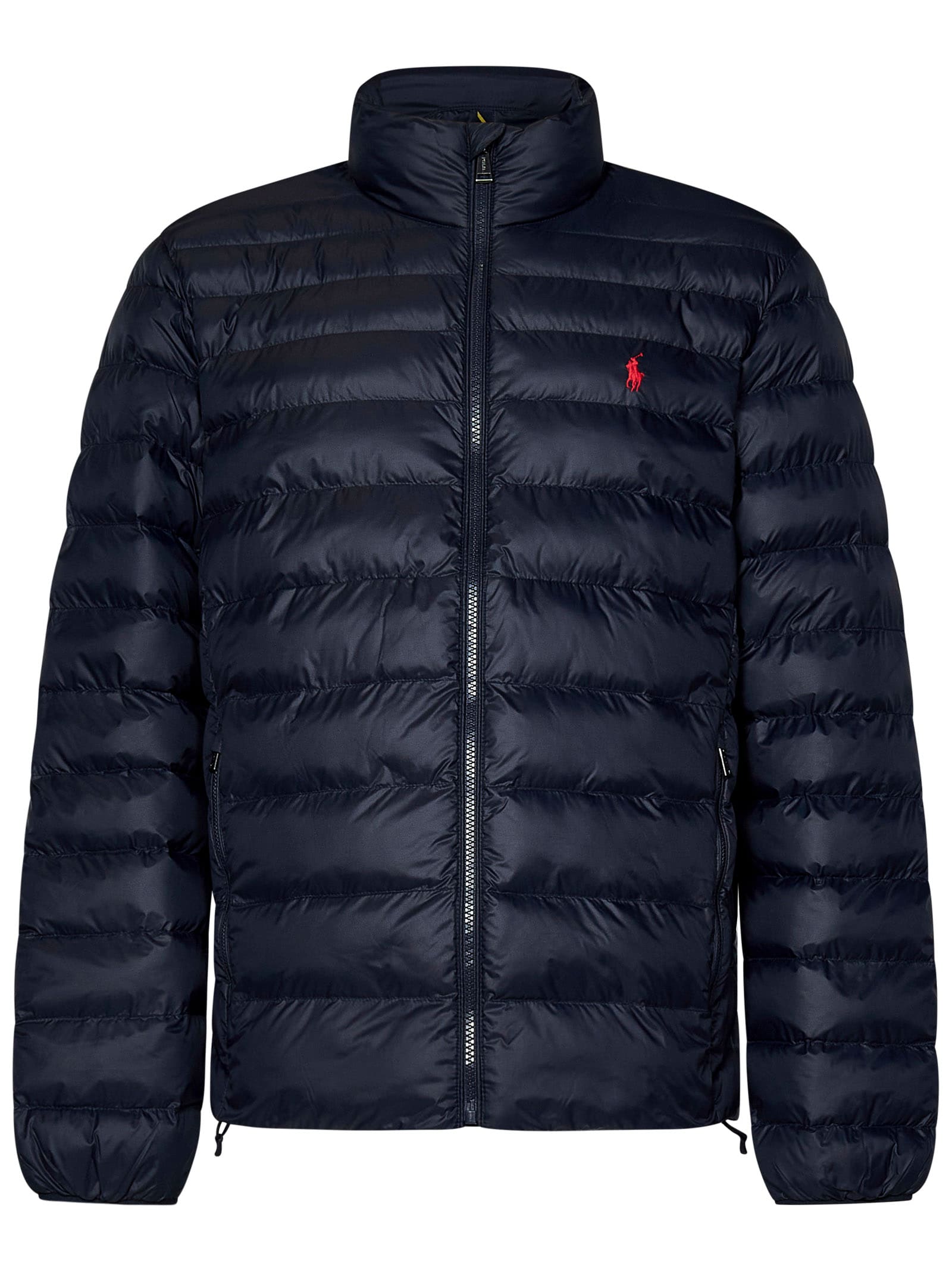 Shop Polo Ralph Lauren The Colden Packable Down Jacket In Blue