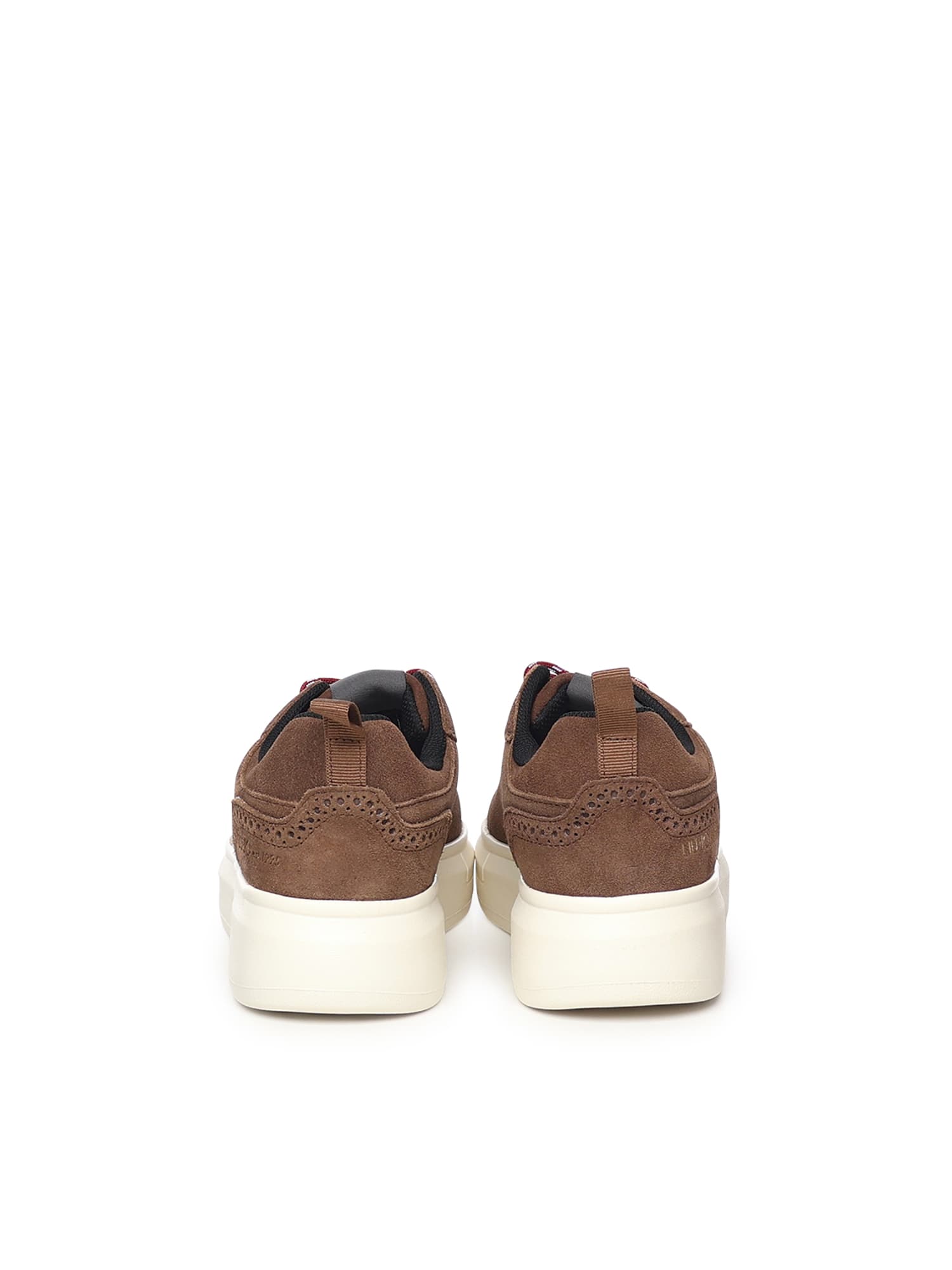 Liu •jo Suede Platform Sneakers In Multi