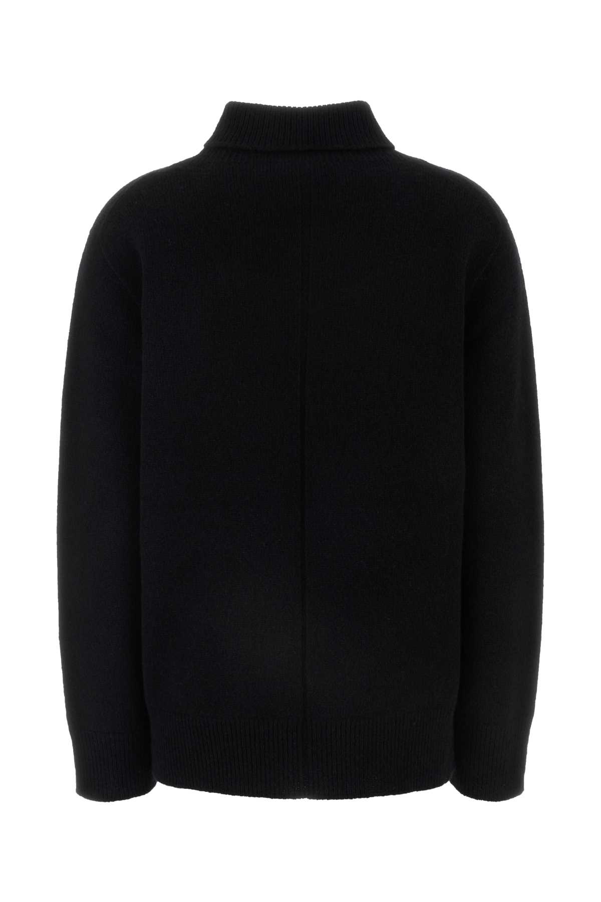 Shop The Row Black Cashmere Hepny Oversize Sweater