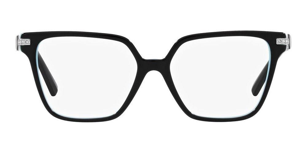 Shop Tiffany &amp; Co. Square Frame Glasses In 8055