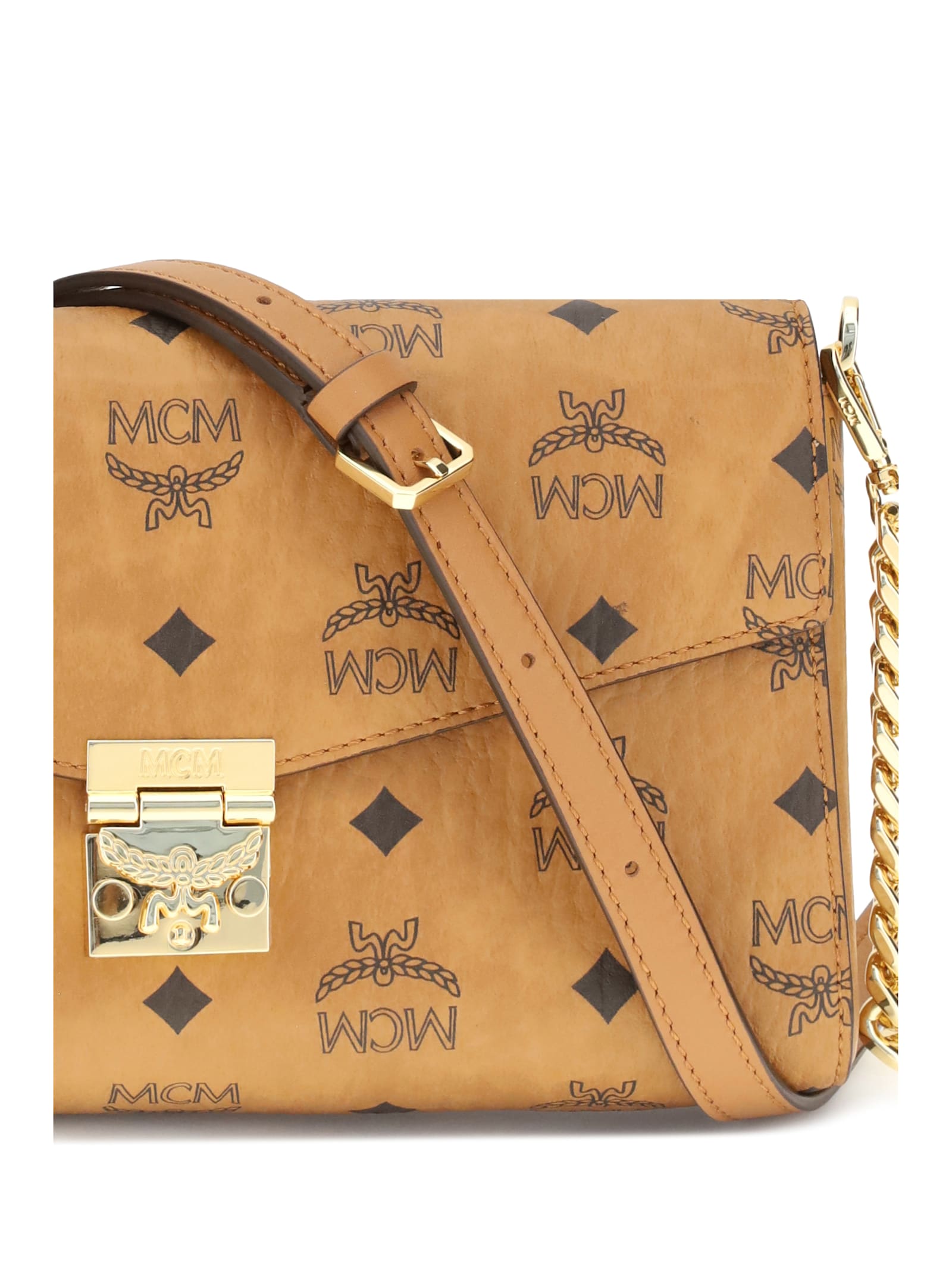 Mcm Tracy Medium Shoulder Bag