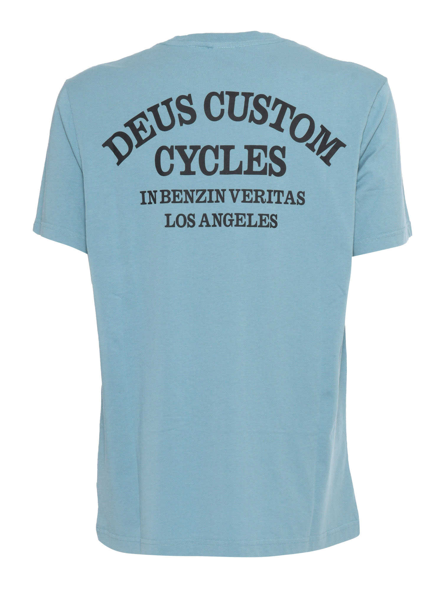 Shop Deus Ex Machina Light Blue Clutch T-shirt