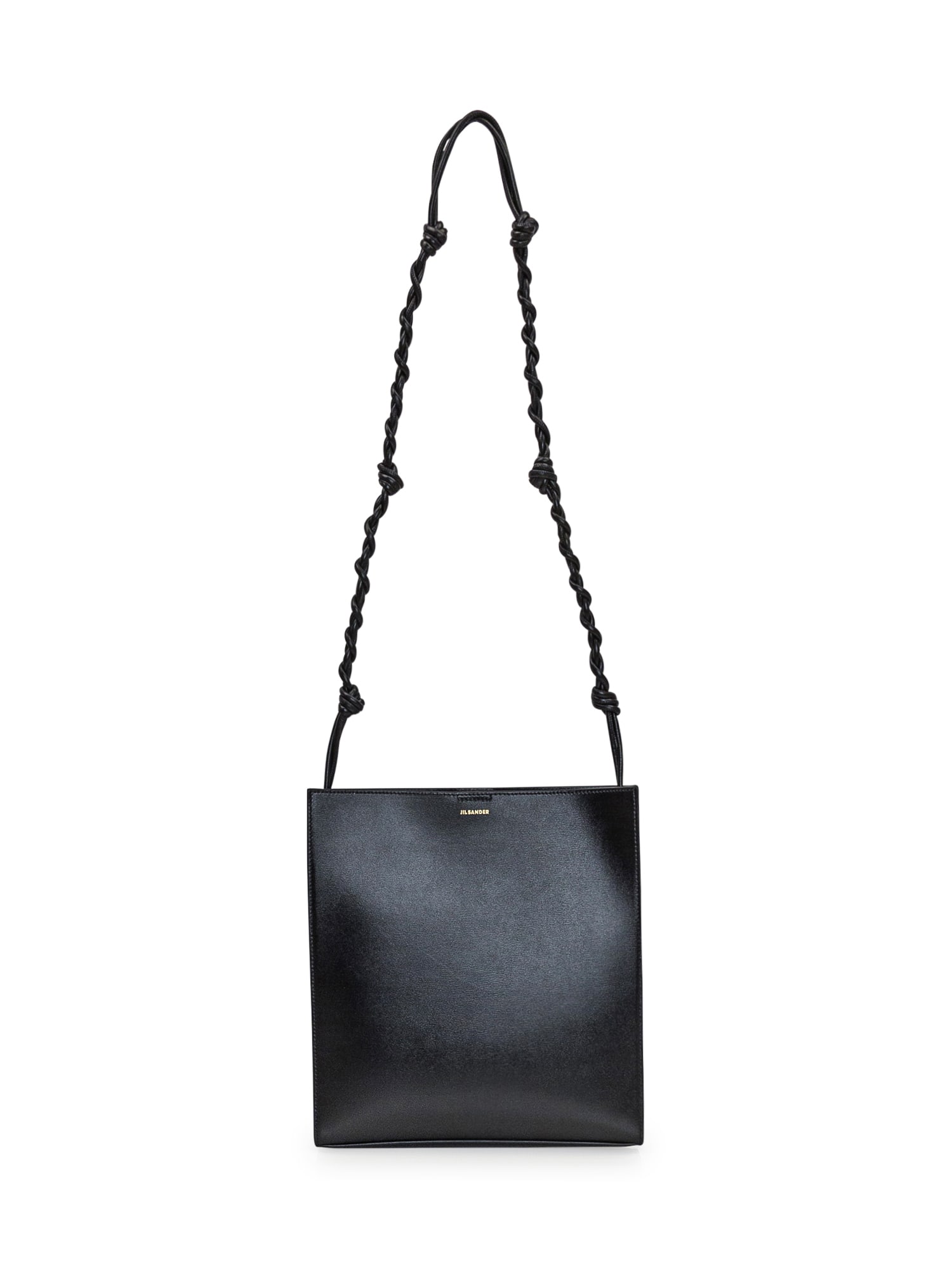 Shop Jil Sander Tangle Medium Bag In Black