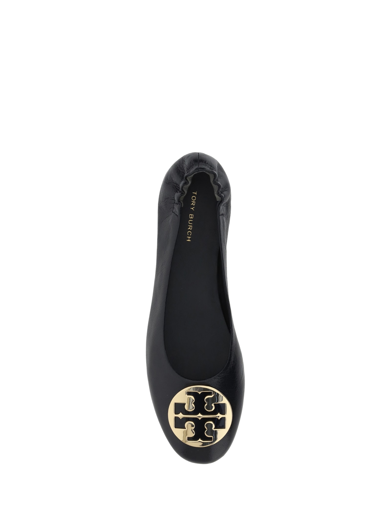 Shop Tory Burch Claire Flats Flat Shoes In Black