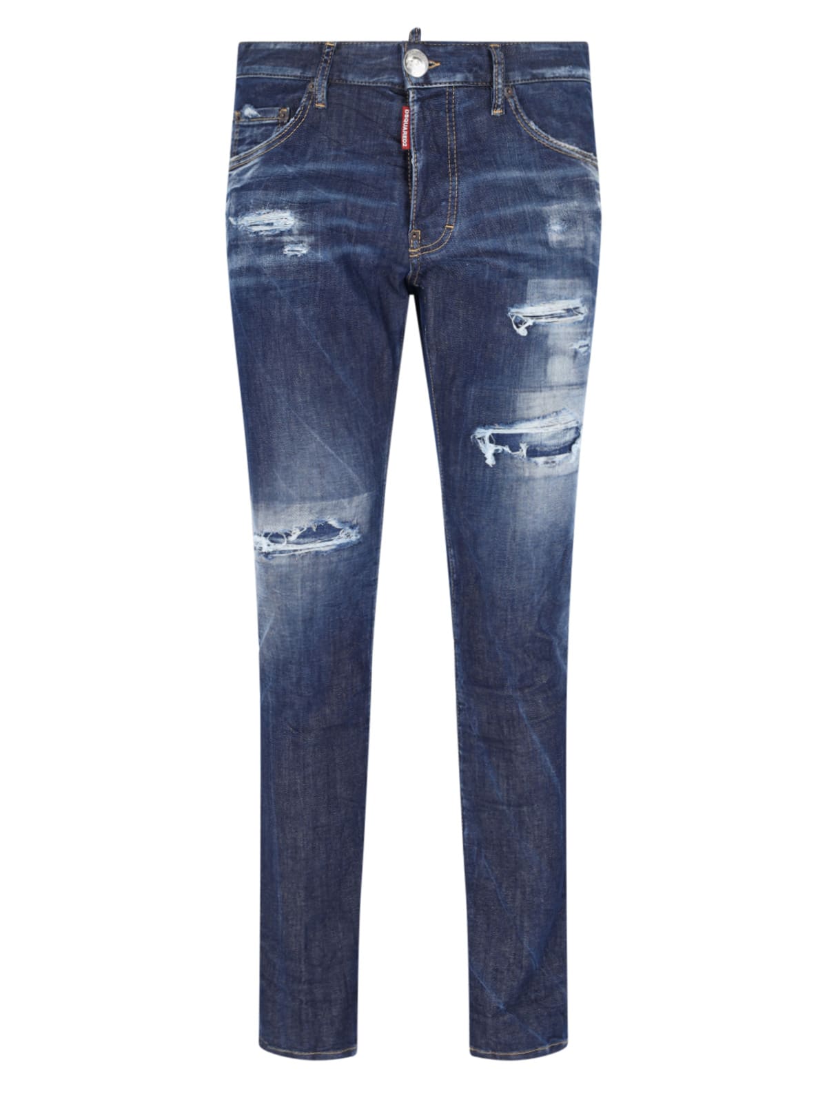 Dsquared2 Slim Jeans In Blue