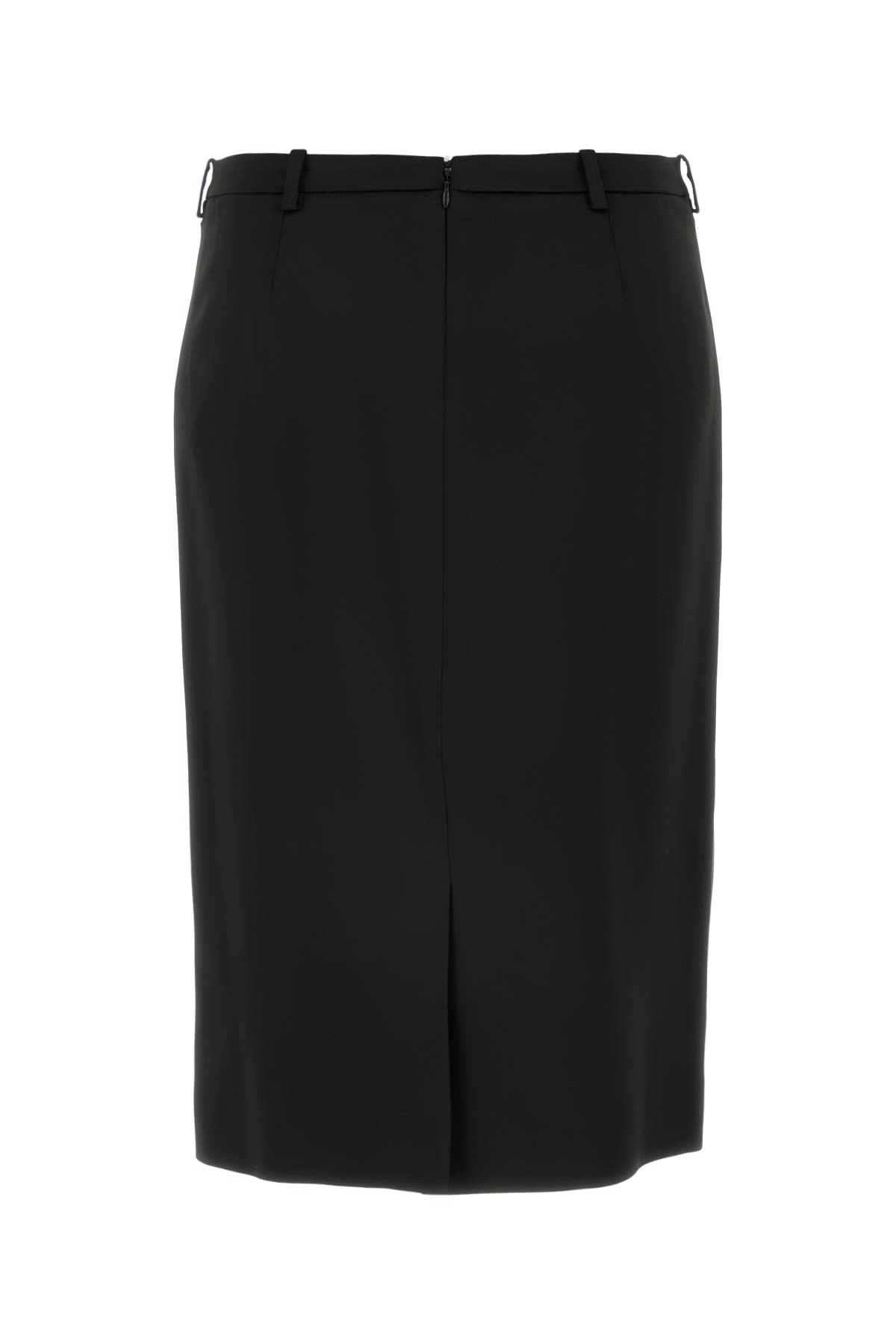 Shop Balenciaga Tailored Skirt In Black