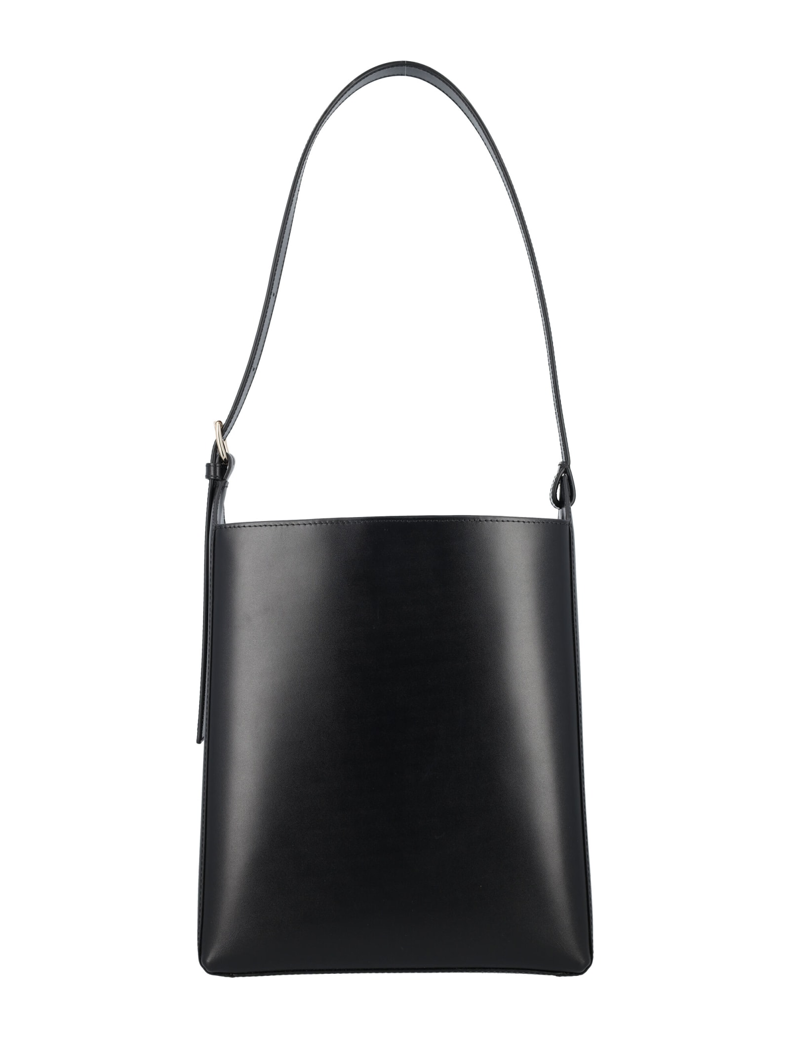 Shop Apc Sac Virgine Shoulder Bag In Black