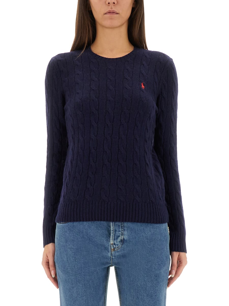 Polo Ralph Lauren Cable-knit In Blue