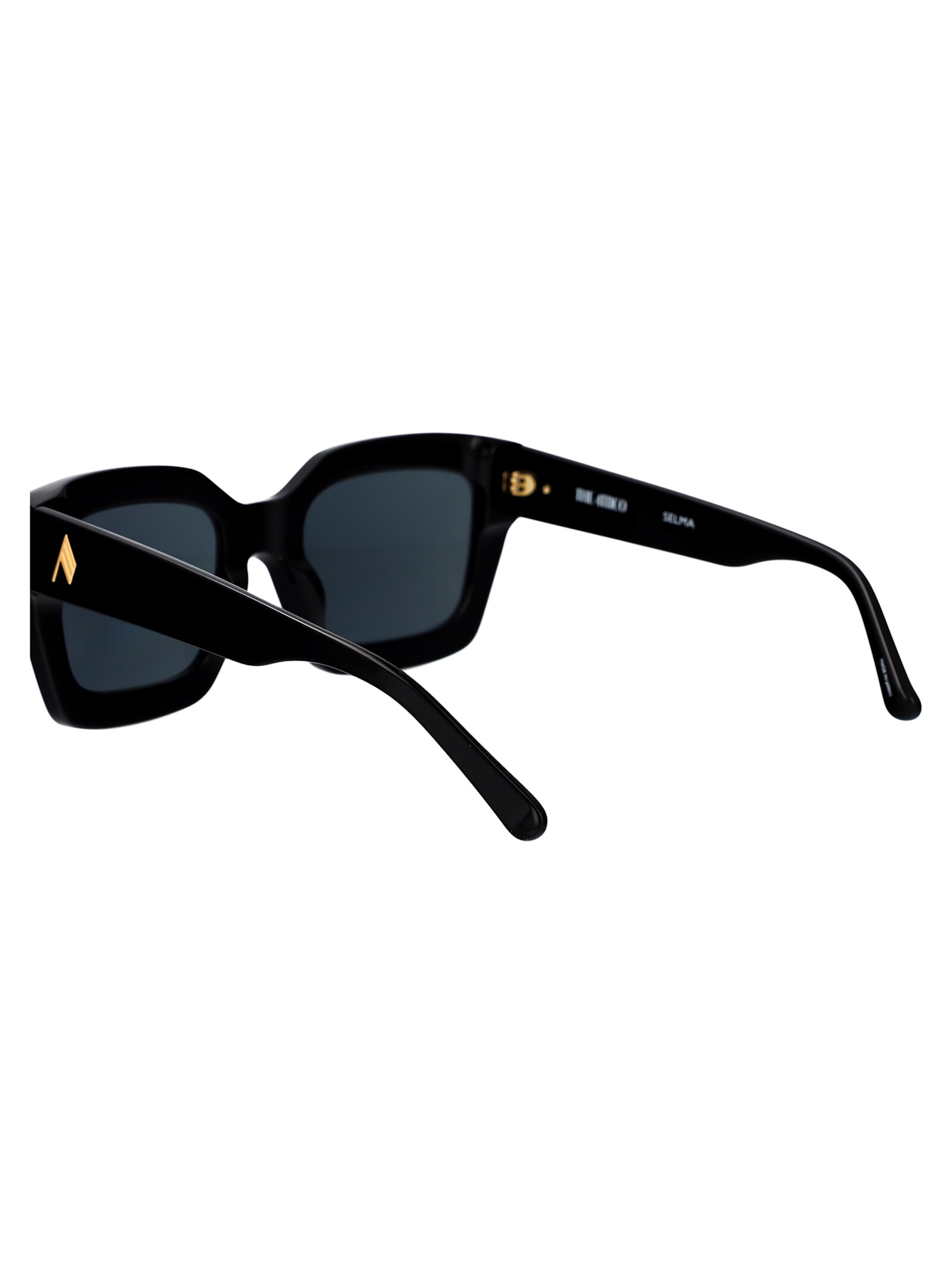 Shop Attico Selma Sunglasses In Black