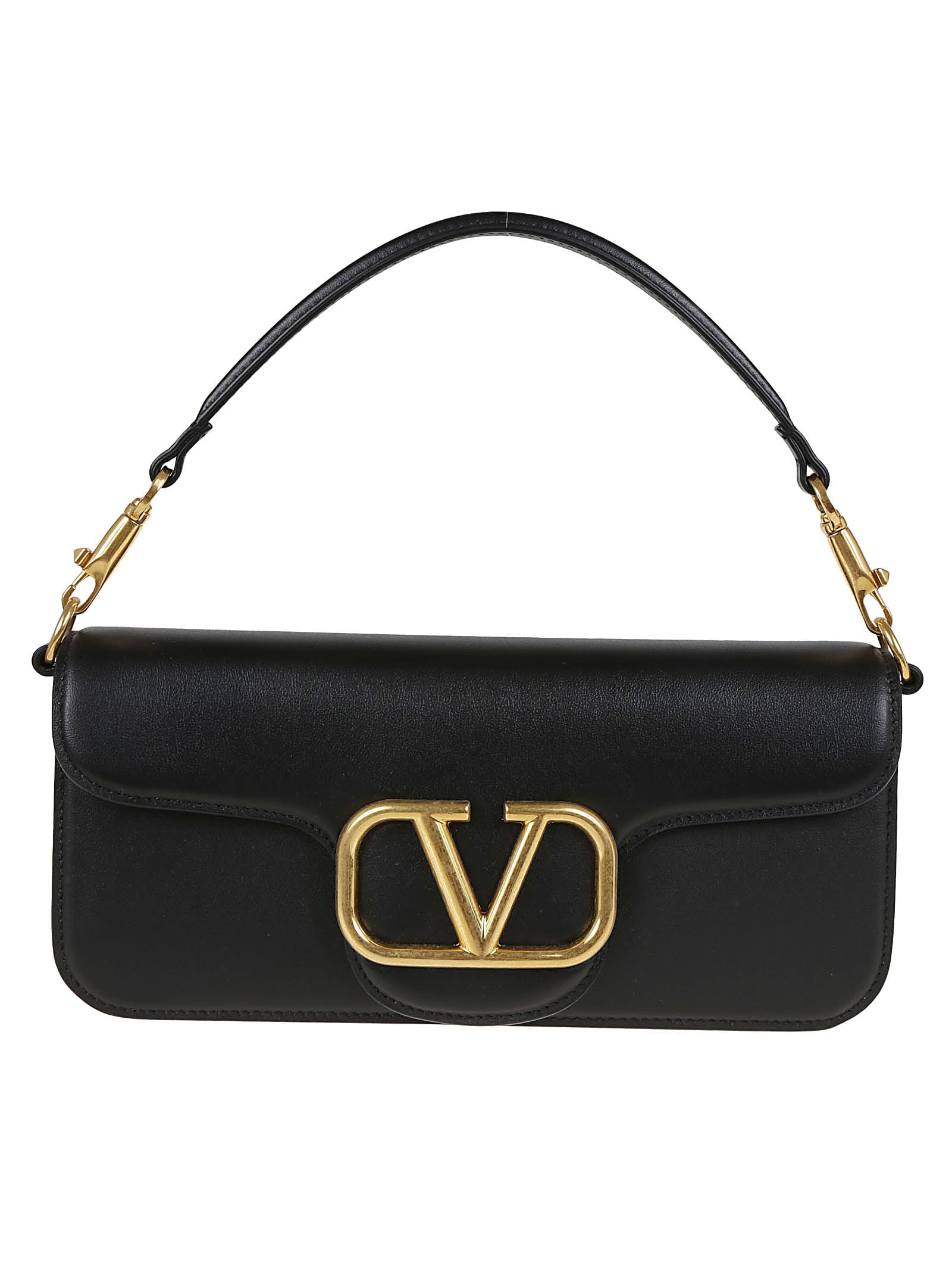Shop Valentino Shoulder Bag Loco` In No Nero