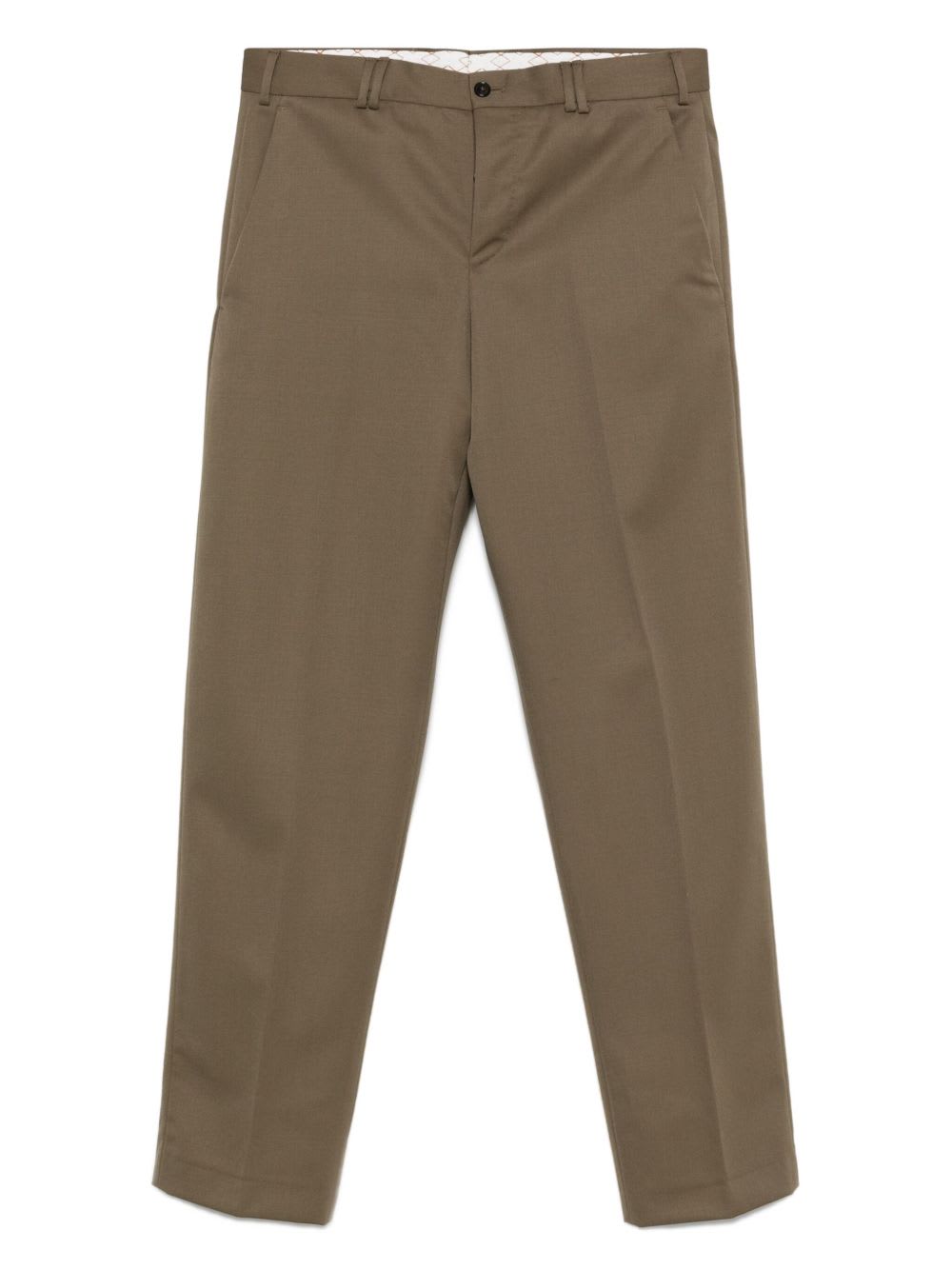 Pt Torino Michael Colonial Trousers In Brown