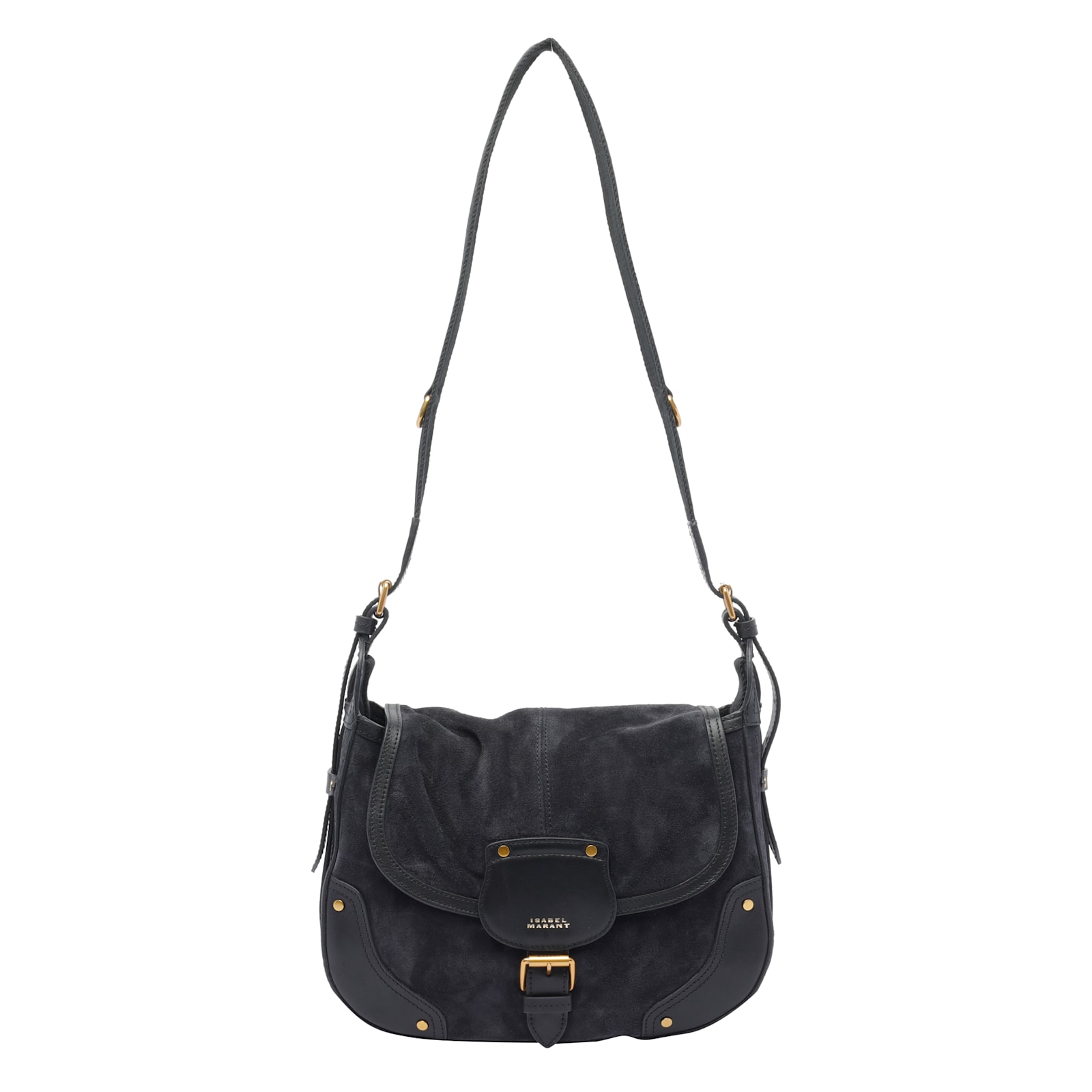 Isabel Marant Sierra Shoulder Bag In Black