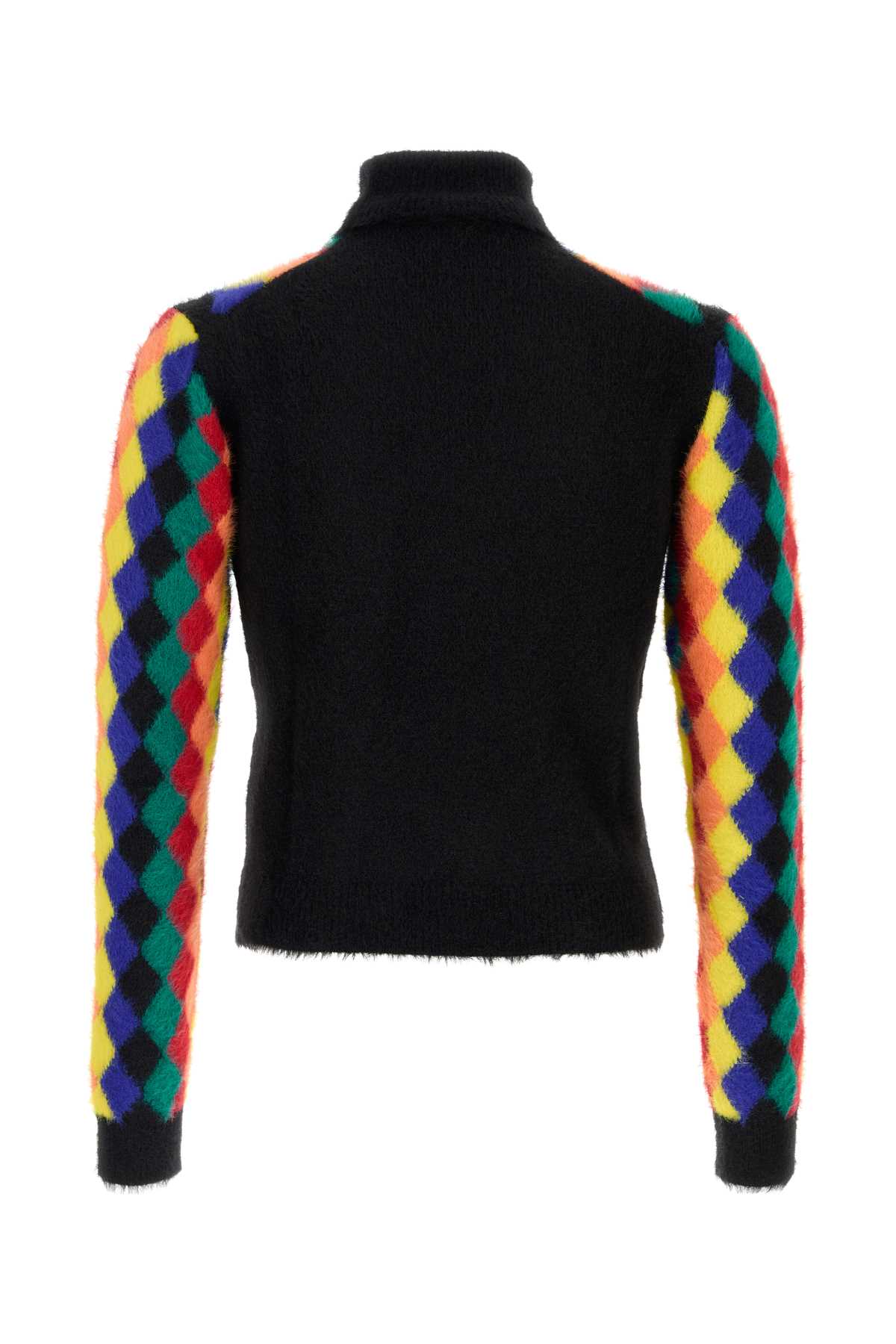 Shop Loewe Multicolor Nylon Sweater