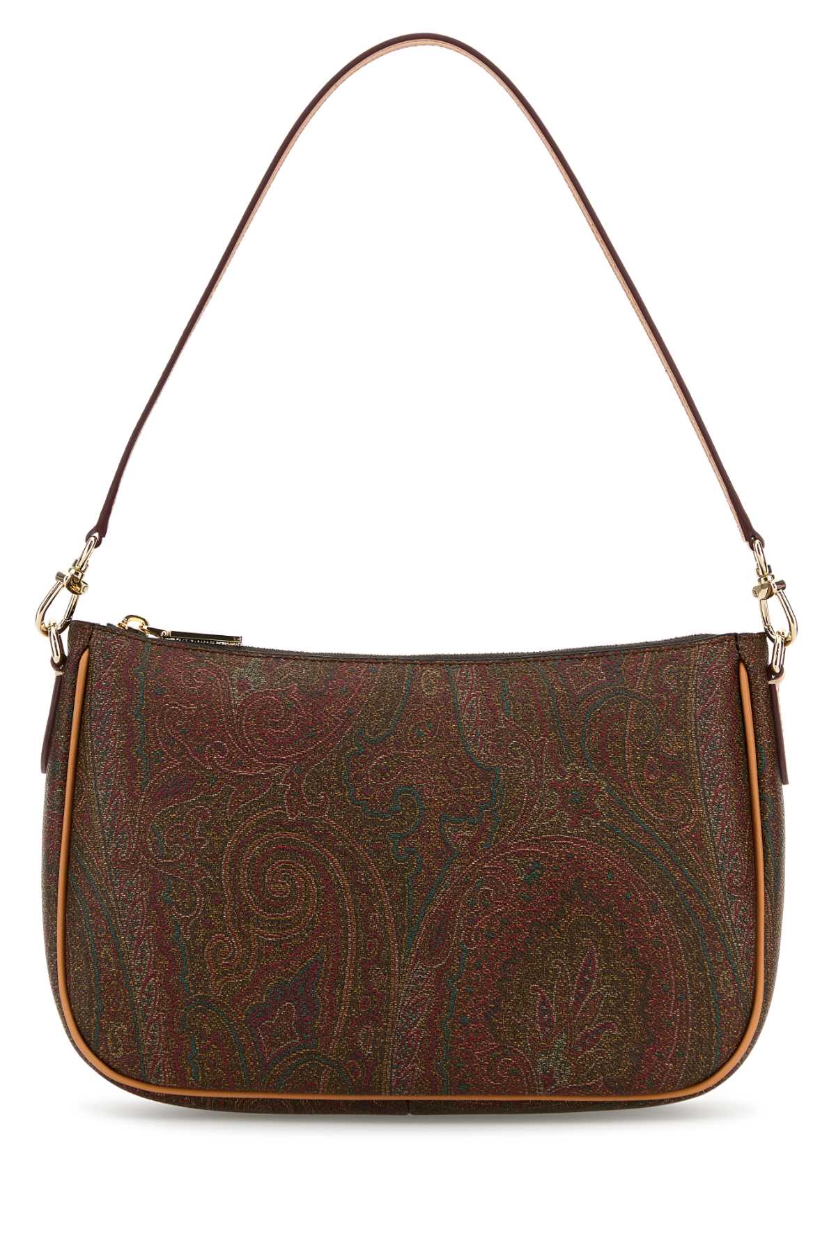 Printed Canvas Shoulder Bag