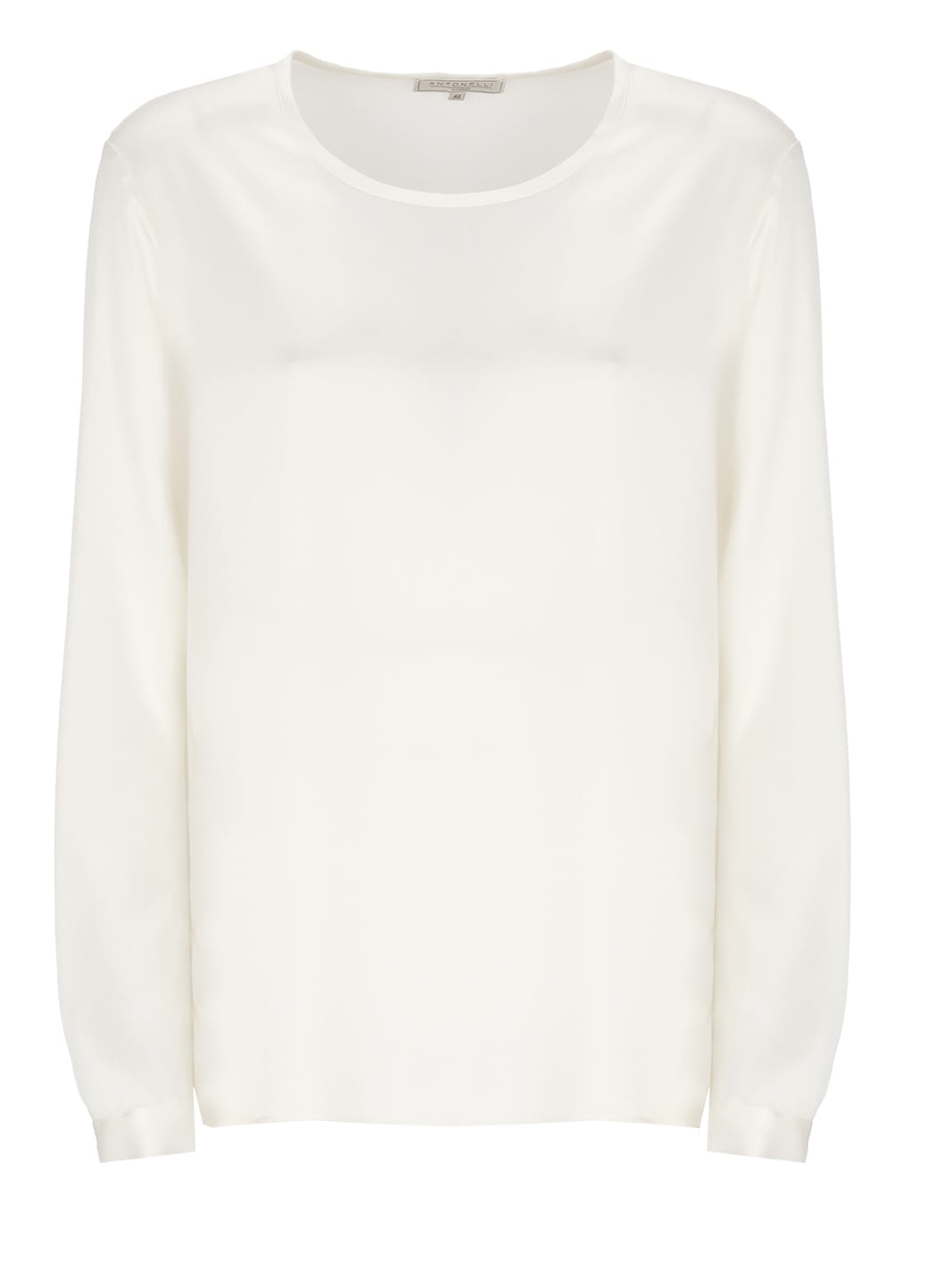 Antonelli White Slik Alfonso Shirt In Ivory