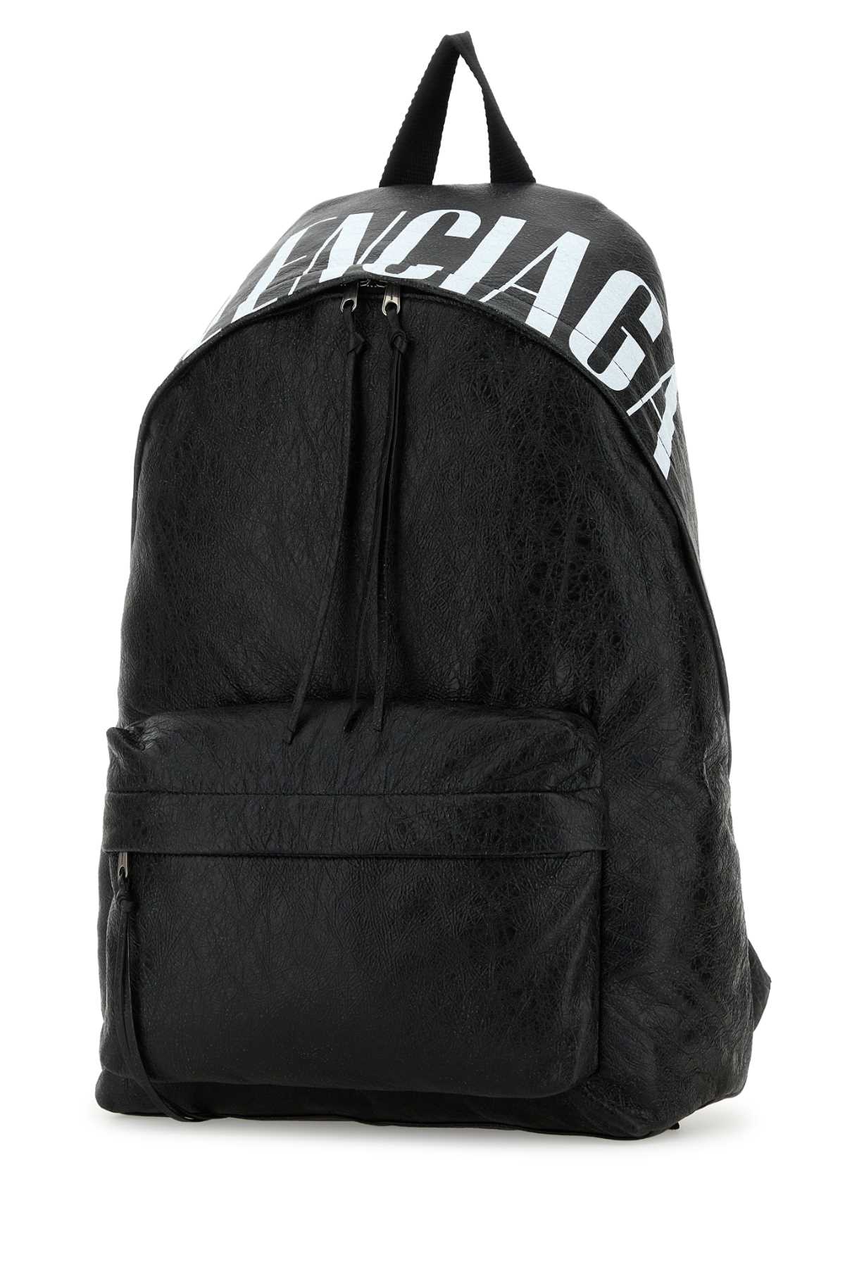 Balenciaga Crinkle Effect Backpack